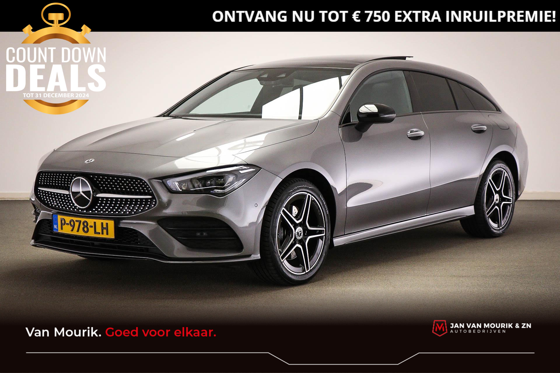 Mercedes-Benz CLA-klasse Shooting Brake 250 e Business Solution AMG Limited | WIDESCREEN | PANORAMADAK | TREKHAAK | SFEERVERLICHTING |