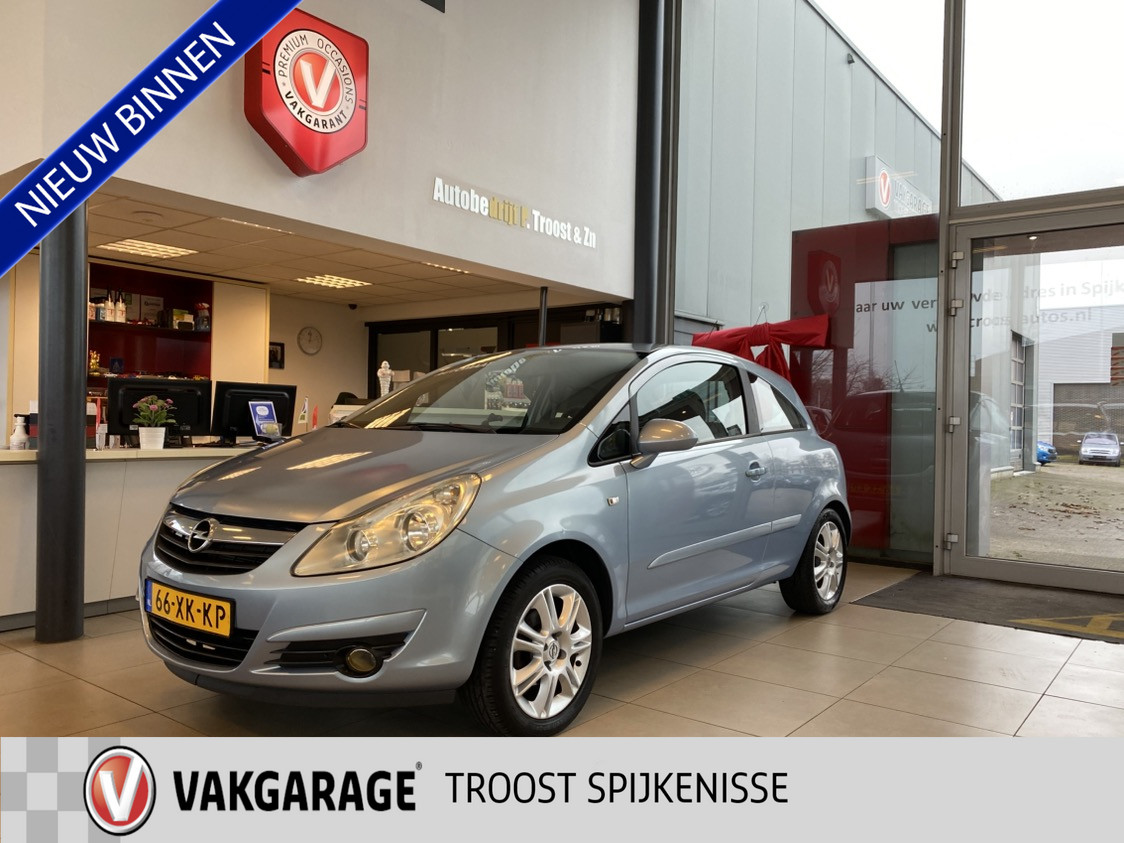 Opel Corsa 1.2-16V Cosmo,100% Onderhouden,5 Zits,Automaat,Airco,Elektrischpakket,16 Inch Lmv