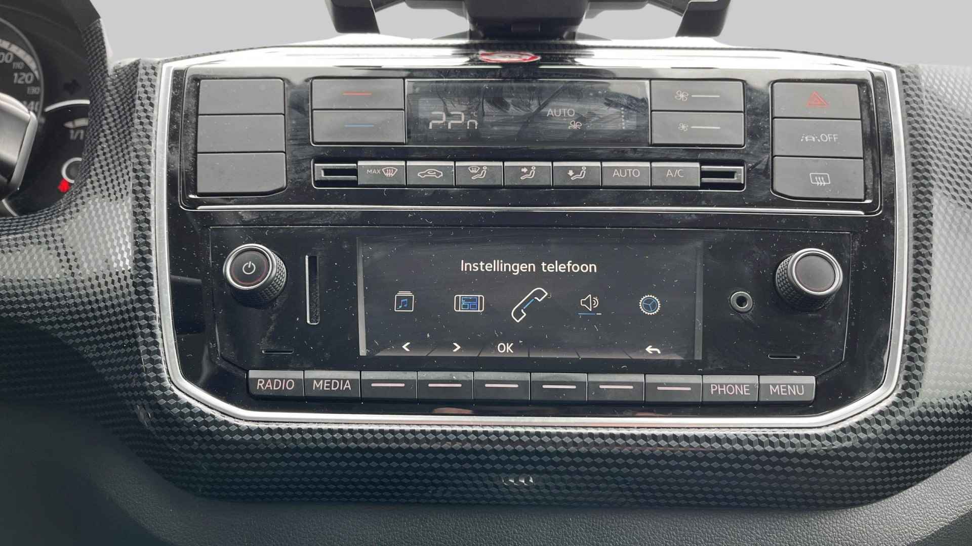 Volkswagen e-Up! Cruise | Clima | Smartphone integratie - 23/25