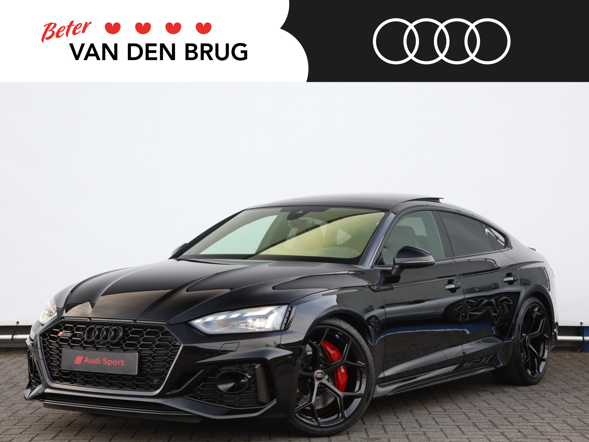 Audi RS5 Sportback 2.9 TFSI quattro competition plus 450pk | 290km/u | Pano | B&O | Carbon | B&O | Head-up | 20" Velgen | Stoelverwarming v+a | Achteruitrijcamera | Adaptive Cruise