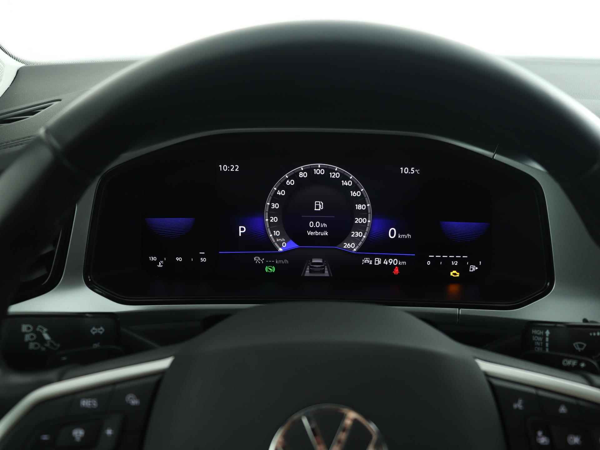 Volkswagen T-Roc 1.5 TSI 150PK Life DSG | Navi via APP | Apple CarPlay | Parkeerhulp | Adaptive Cruise | Climatronic | Getint Glas | 17" LM | LED | - 31/43