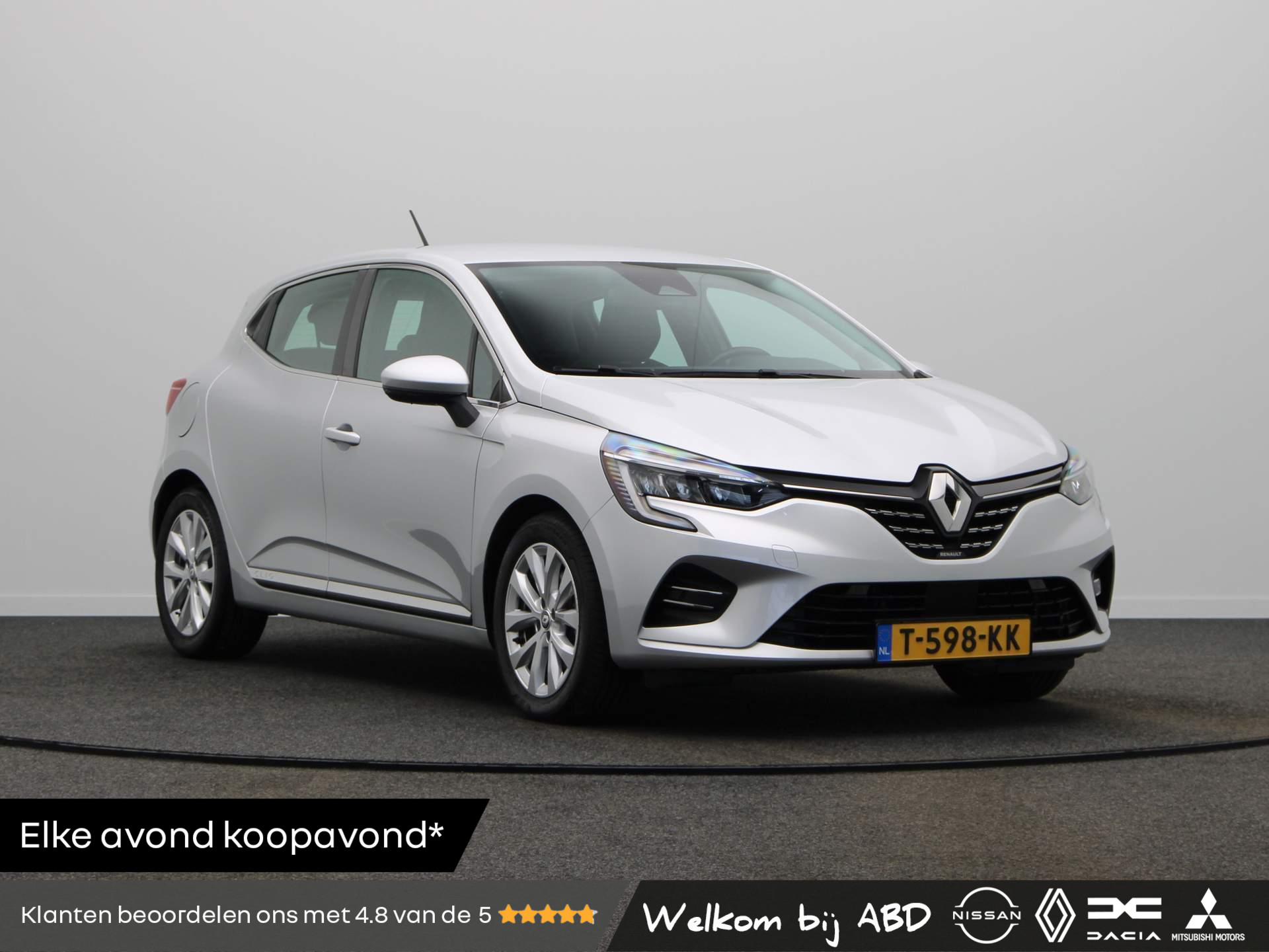 Renault Clio 140pk E-Tech Hybrid Intens |  Achteruitrijcamera | Stuur & Stoelverwarming | Climate control | Elektronisch handrem |