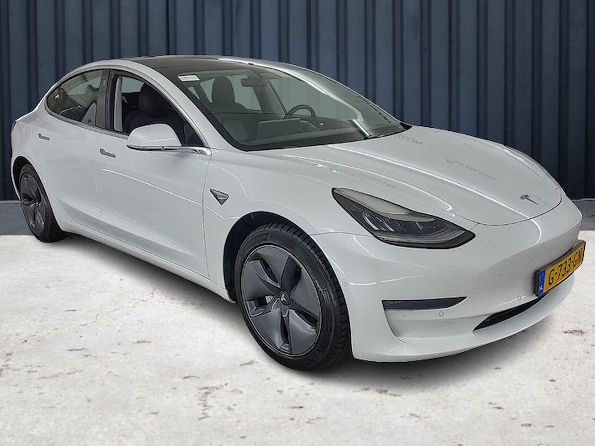 Tesla Model 3 Long Range AWD 75 kWh (461 PK) 1e-Eig, Keurig-Onderh, 12-Mnd-BOVAG, NL-Auto, Trekhaak, Leer, Autopilot, Keyless-Entry/Start, Achteruitrijcamera, Parkeersensoren-V+A, Stoelverwarming-V+A, Bluetooth, Licht-Zicht-Pakket, Lm-Velgen-18Inch, Privacy-Glas - 3/20