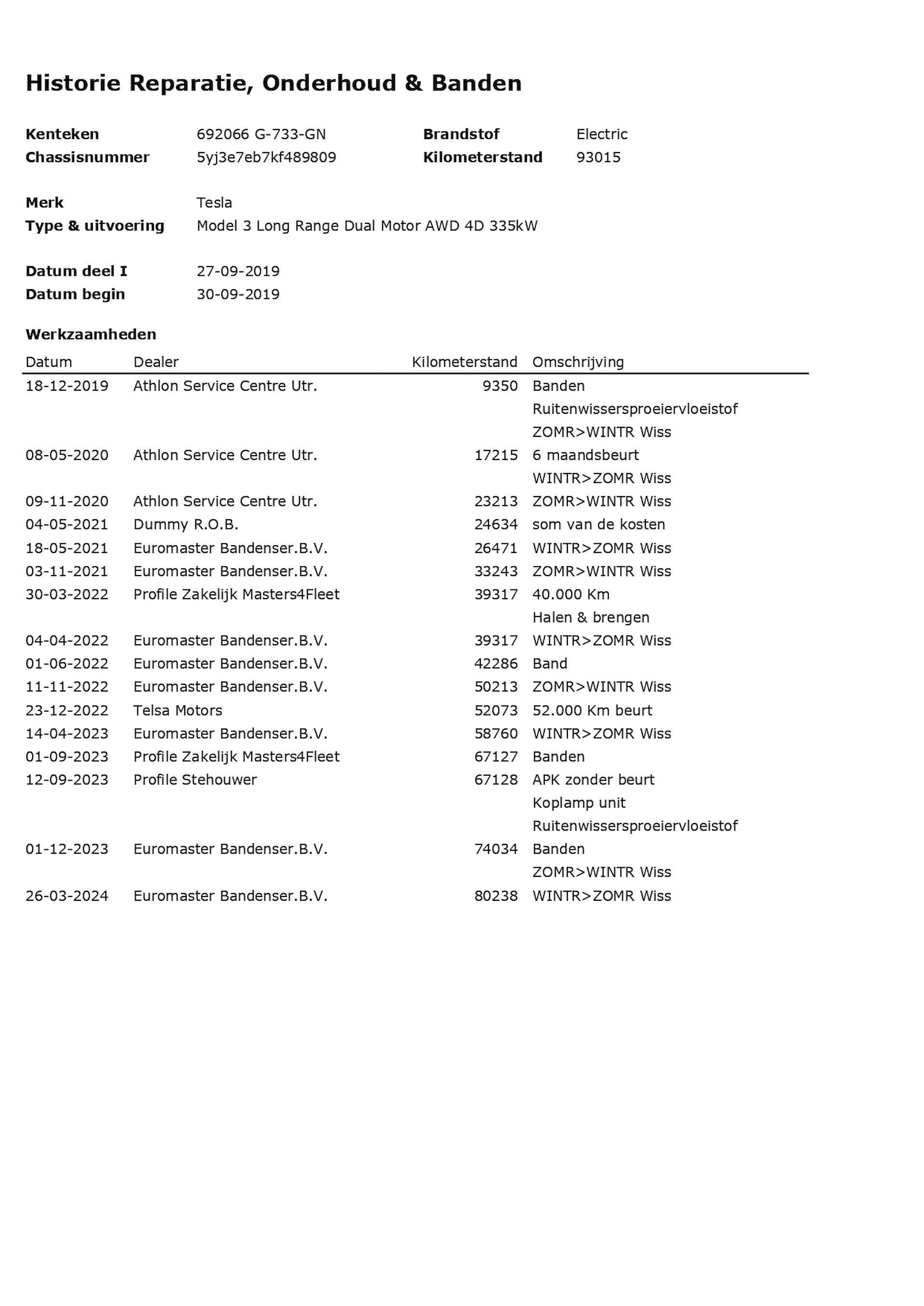 Tesla Model 3 Long Range AWD 75 kWh (461 PK) 1e-Eig, Keurig-Onderh, 12-Mnd-BOVAG, NL-Auto, Trekhaak, Leer, Autopilot, Keyless-Entry/Start, Achteruitrijcamera, Parkeersensoren-V+A, Stoelverwarming-V+A, Bluetooth, Licht-Zicht-Pakket, Lm-Velgen-18Inch, Privacy-Glas - 14/20