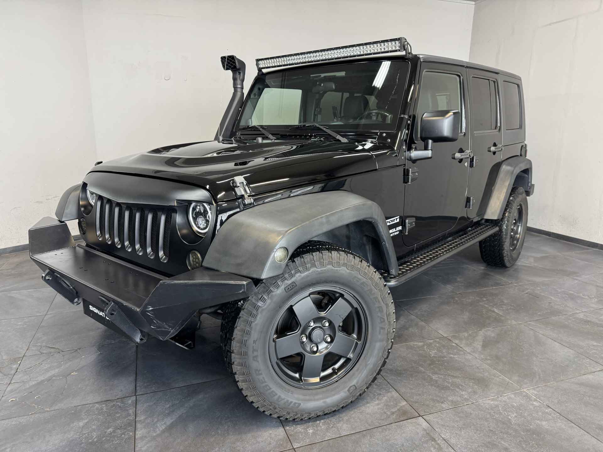 Jeep Wrangler Unlimited 2.8 CRD Sport✅Automaat✅Airco✅Cruise Control✅Trekhaak✅LED-Bar✅ - 7/67