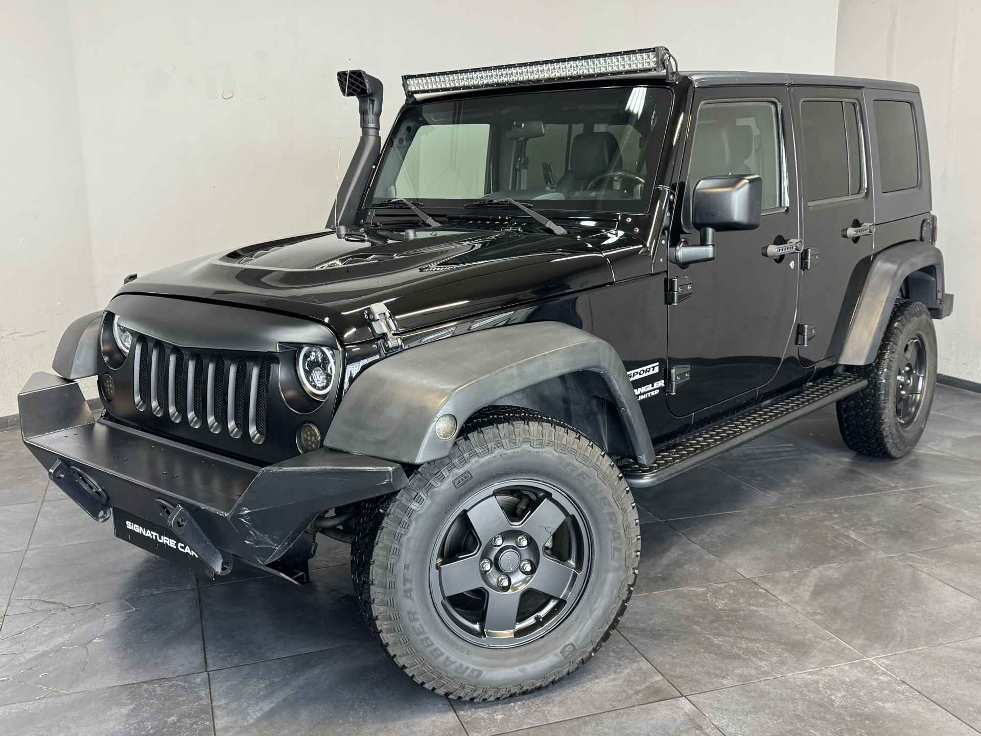 Jeep Wrangler Unlimited 2.8 CRD Sport✅Automaat✅Airco✅Cruise Control✅Trekhaak✅LED-Bar✅ - 10/67