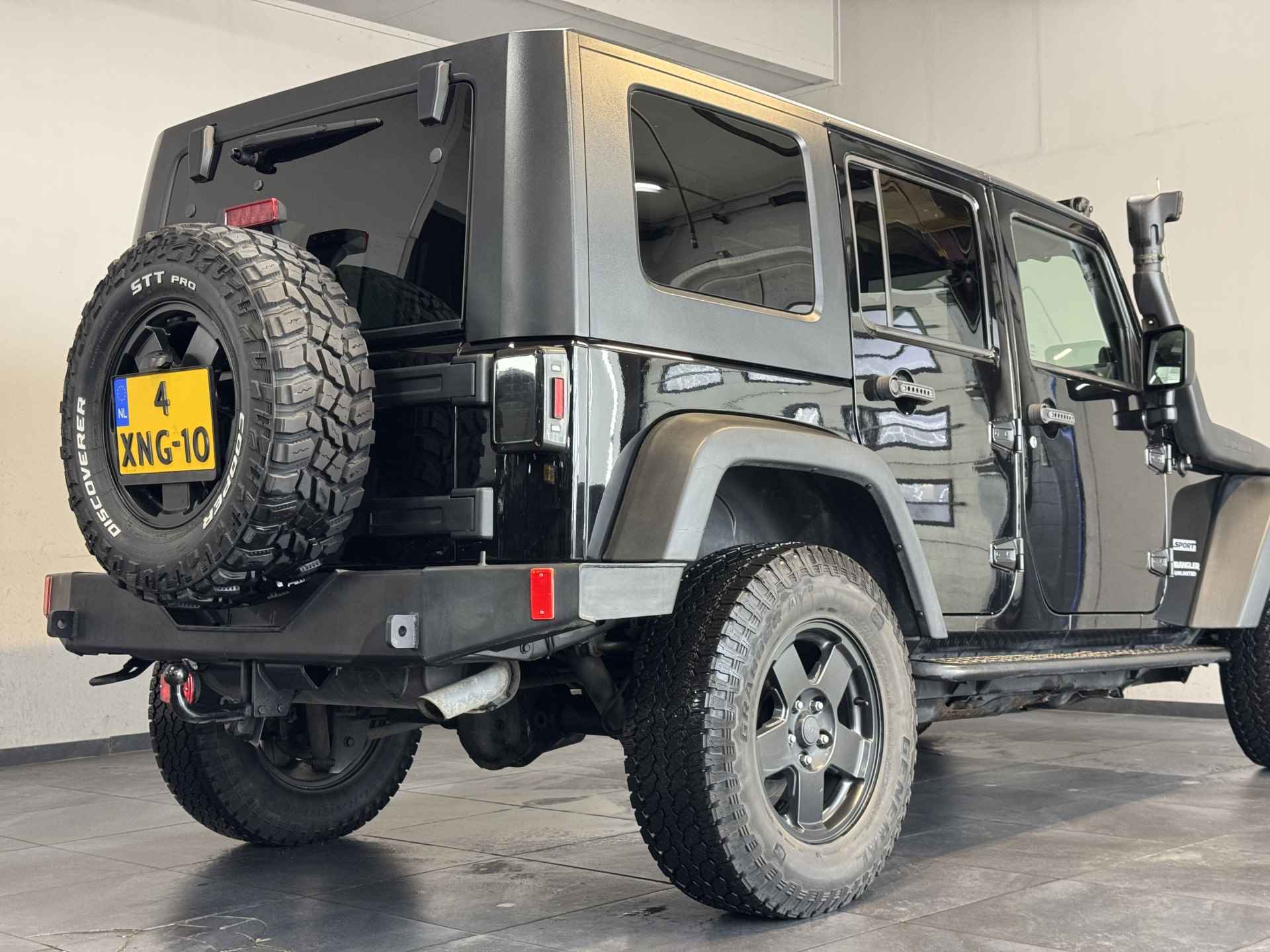 Jeep Wrangler Unlimited 2.8 CRD Sport✅Automaat✅Airco✅Cruise Control✅Trekhaak✅LED-Bar✅ - 32/67