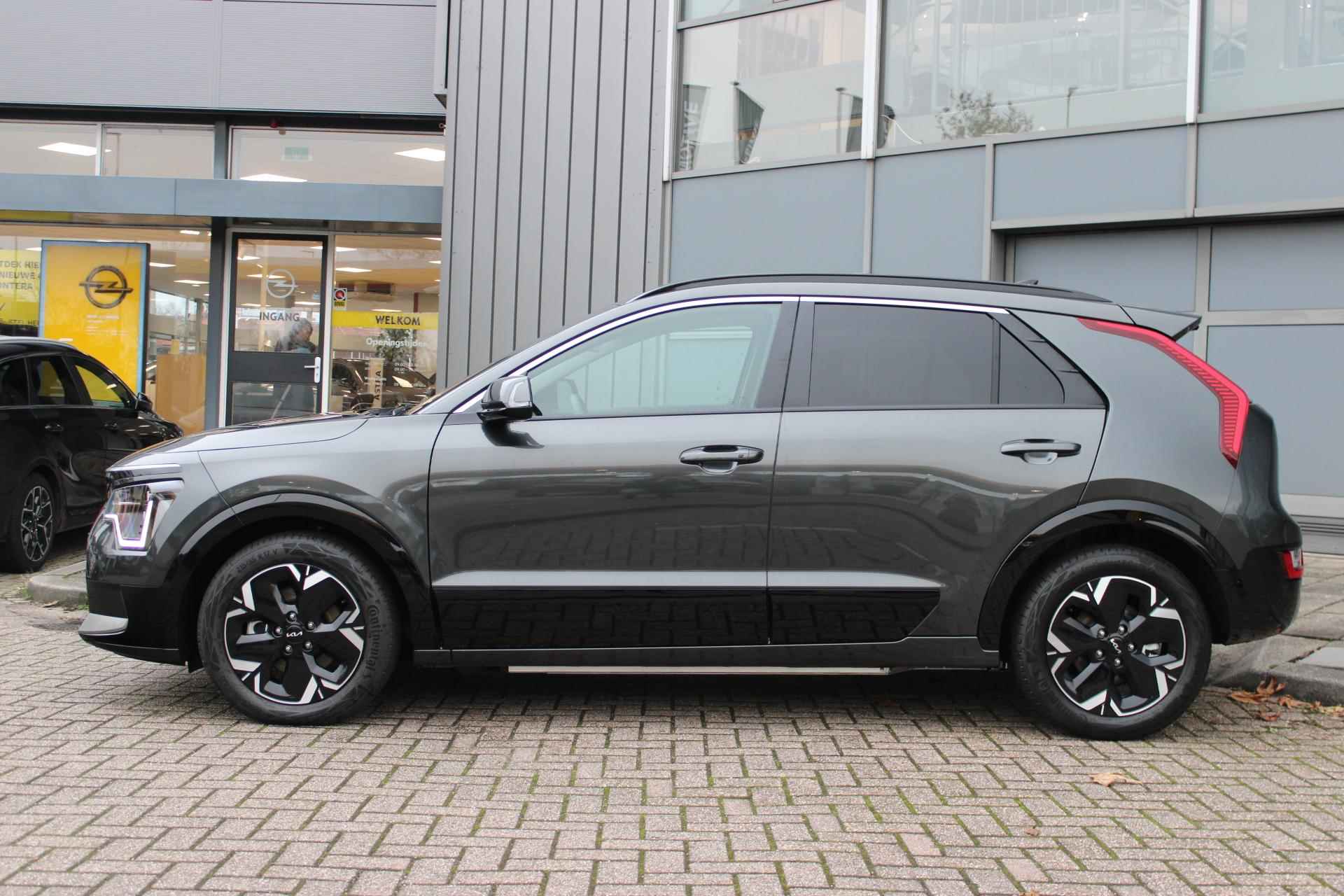 Kia Niro EV DynamicPlusLine 64.8 kWh > 450 KM Rij-berijk | Open dak | Leder | Winterpakket |  Keyless | Carplay |  | El. Klep | PDCV+A | LMV 17 Inch - 8/30