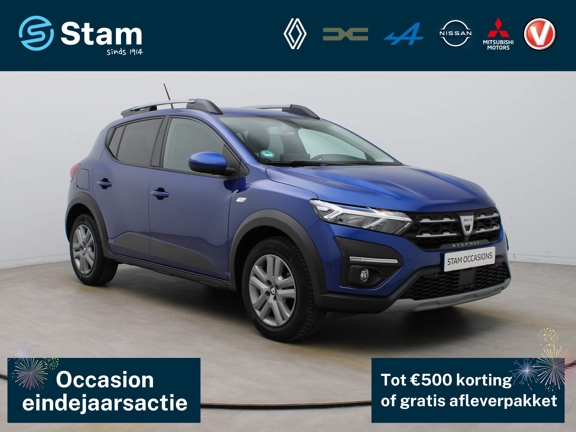 Dacia SANDERO Stepway TCe 90pk Comfort Camera | Carplay | Climate | Parksens. v+a