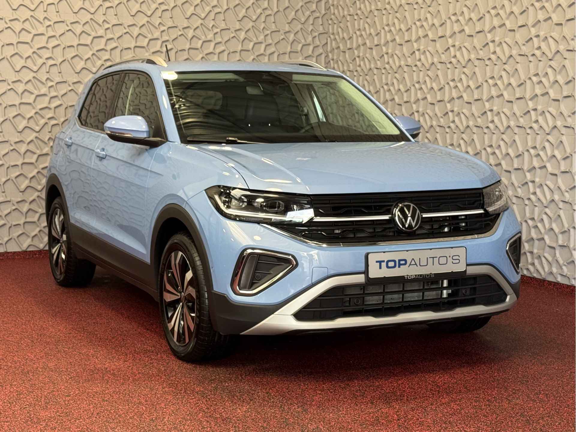 Volkswagen T-Cross DE VERNIEUWDE T-CROSS 116PK STYLE LED-GRILL CAMERA DIG.COCKPIT PRO STOEVERW BLINDSPOT KEYLESS P-ASSIST - 2/74