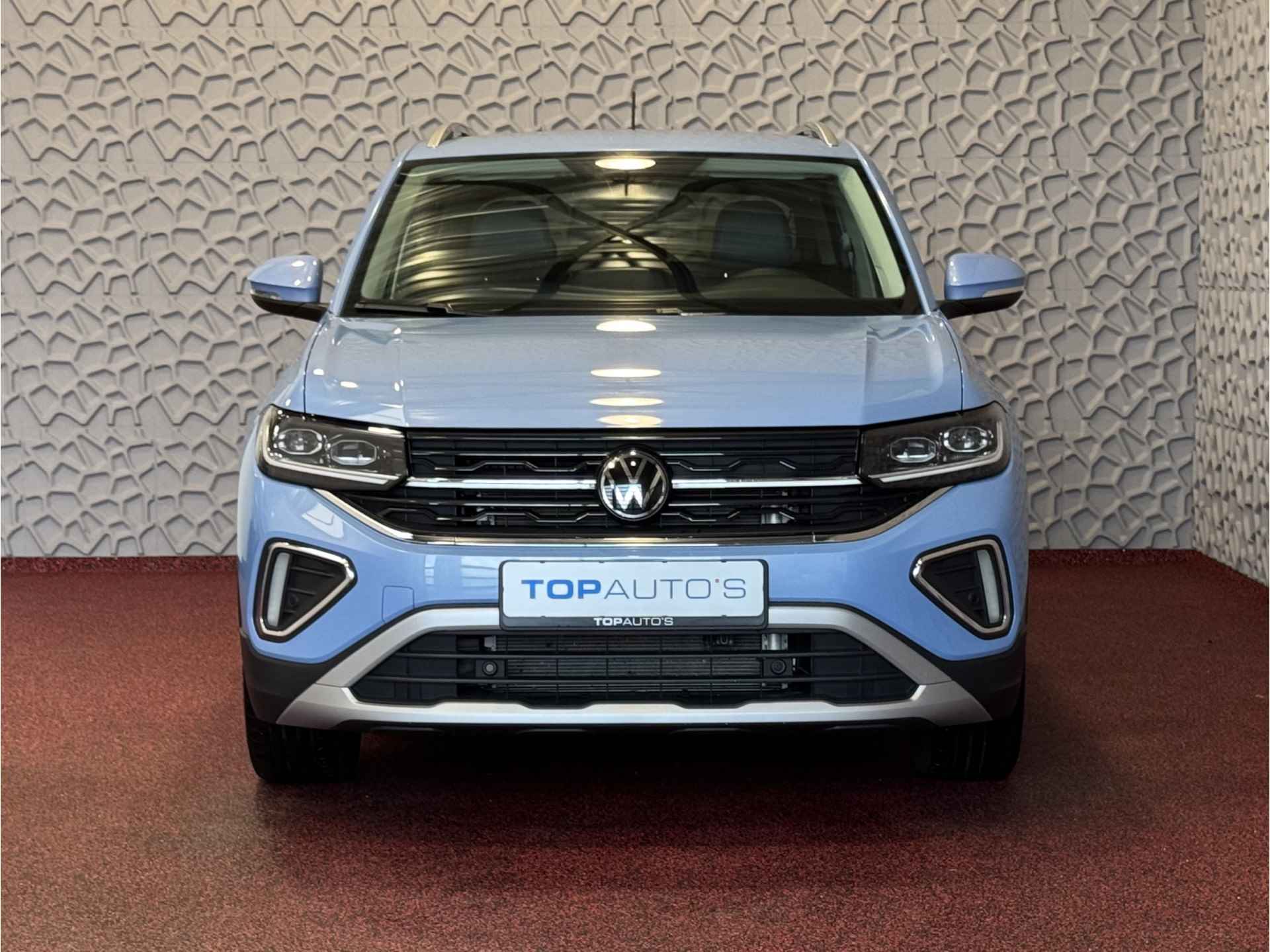 Volkswagen T-Cross DE VERNIEUWDE T-CROSS 116PK STYLE LED-GRILL CAMERA DIG.COCKPIT PRO STOEVERW BLINDSPOT KEYLESS P-ASSIST - 45/74