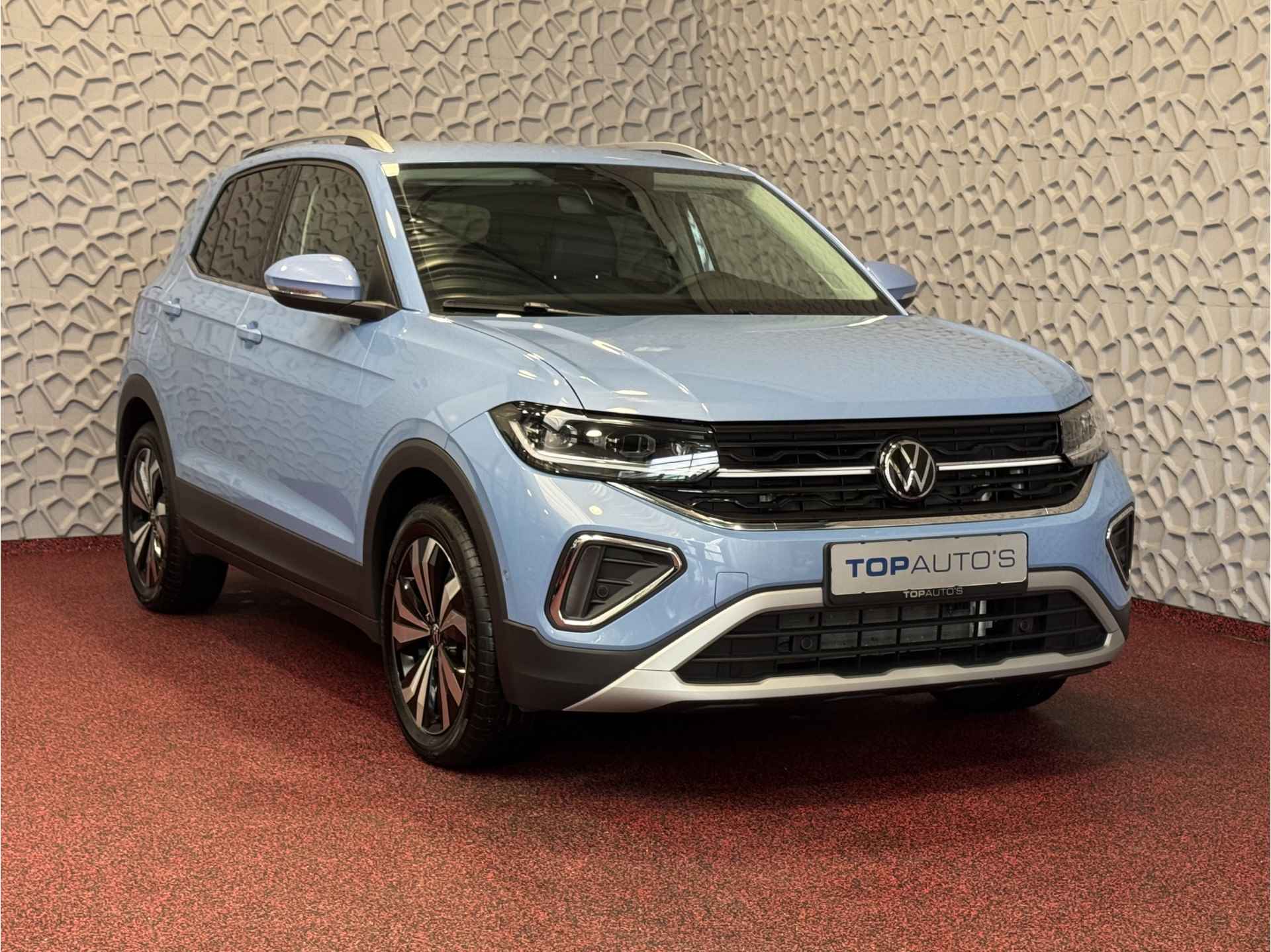 Volkswagen T-Cross DE VERNIEUWDE T-CROSS 116PK STYLE LED-GRILL CAMERA DIG.COCKPIT PRO STOEVERW BLINDSPOT KEYLESS P-ASSIST - 49/74