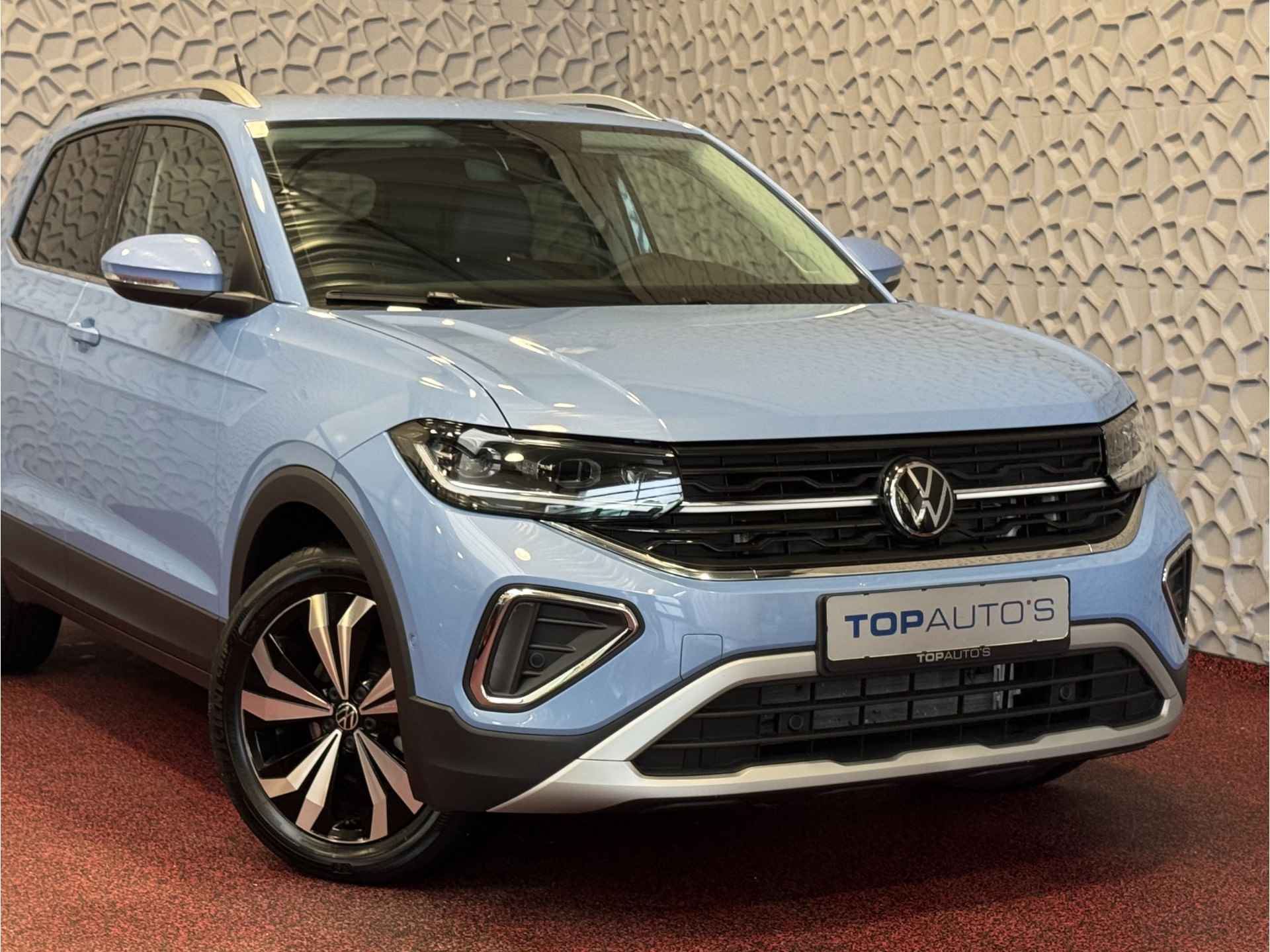 Volkswagen T-Cross DE VERNIEUWDE T-CROSS 116PK STYLE LED-GRILL CAMERA DIG.COCKPIT PRO STOEVERW BLINDSPOT KEYLESS P-ASSIST - 52/74