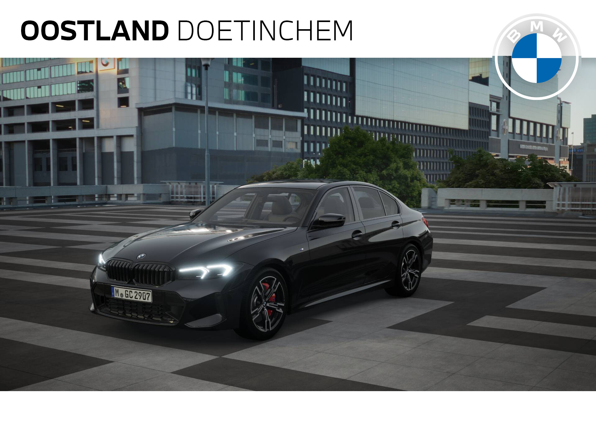 BMW 3-serie 320i M Sport Automaat / Sportstoelen / Adaptieve LED / Adaptief M Onderstel / Widescreen Display / Live Cockpit Plus bij viaBOVAG.nl