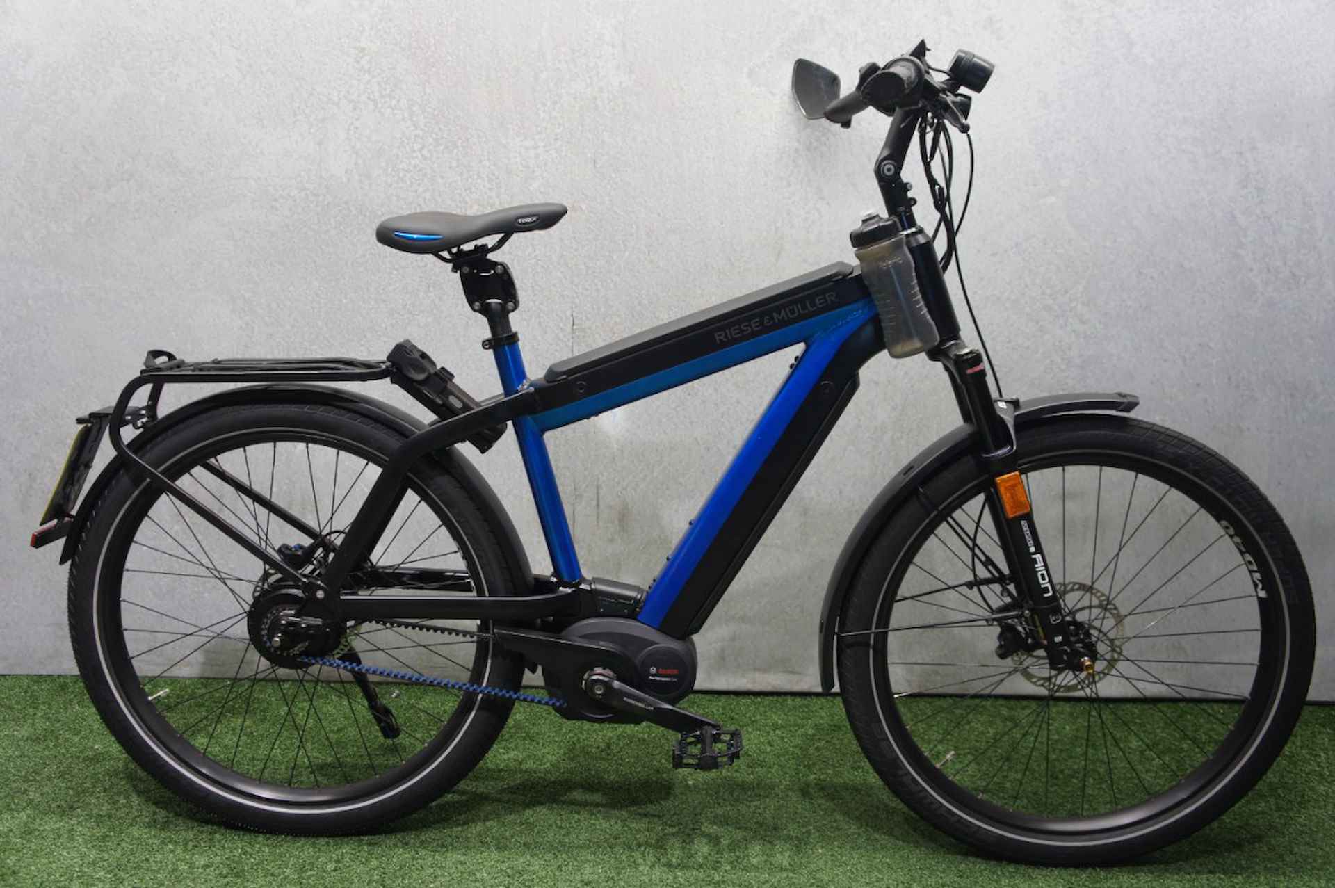 Riese & Müller Supercharger GT Nuvinci HS ( 879Wh.) Heren Electric Blue Metallic 53cm 2018 - 1/8
