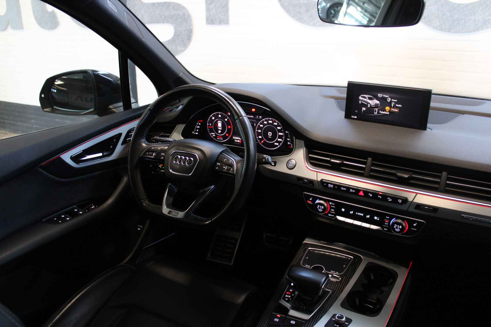 Audi Q7 3.0 TDI quattro Pro Line S 7p | S-line interieur/exterieur | Adaptive cruise | Climate control | Stoelverwarming voor + achter | Schuif/kantel dak | Soft-close | Trekhaak elektrisch uitklapbaar | Bomvol! | - 3/66