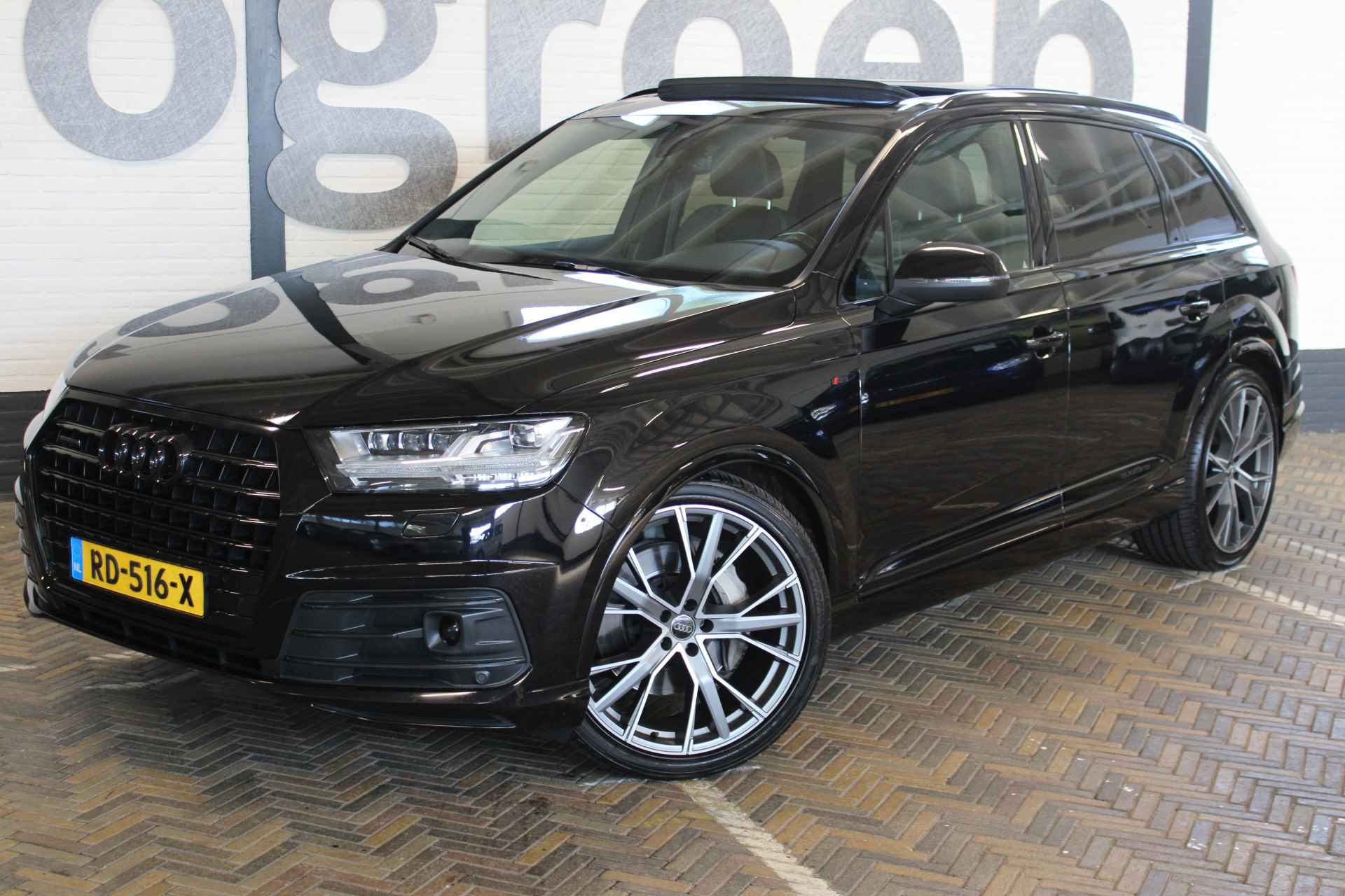 Audi Q7 3.0 TDI quattro Pro Line S 7p | S-line interieur/exterieur | Adaptive cruise | Climate control | Stoelverwarming voor + achter | Schuif/kantel dak | Soft-close | Trekhaak elektrisch uitklapbaar | Bomvol! | - 6/66