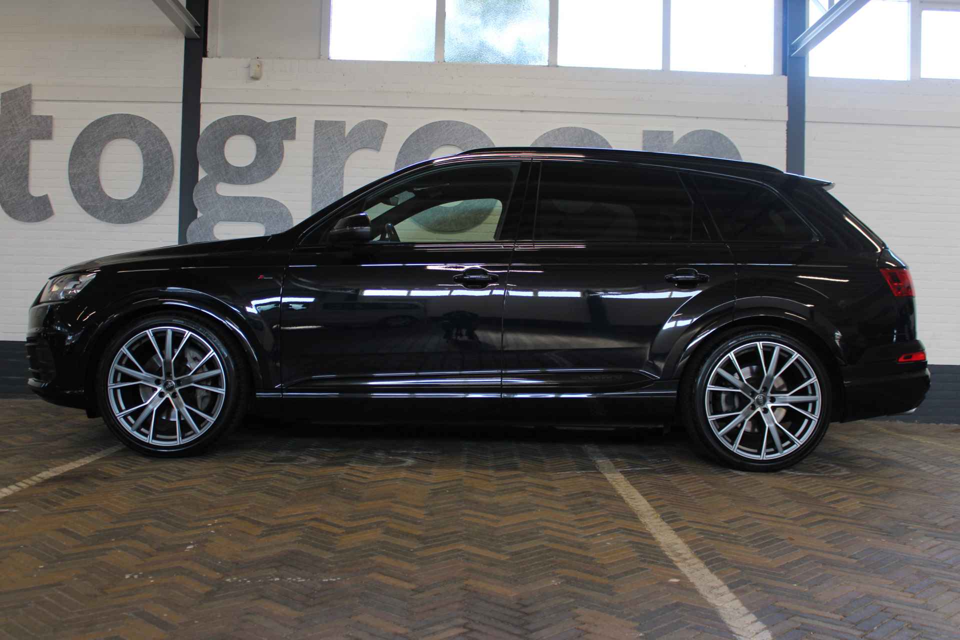 Audi Q7 3.0 TDI quattro Pro Line S 7p | S-line interieur/exterieur | Adaptive cruise | Climate control | Stoelverwarming voor + achter | Schuif/kantel dak | Soft-close | Trekhaak elektrisch uitklapbaar | Bomvol! | - 14/66