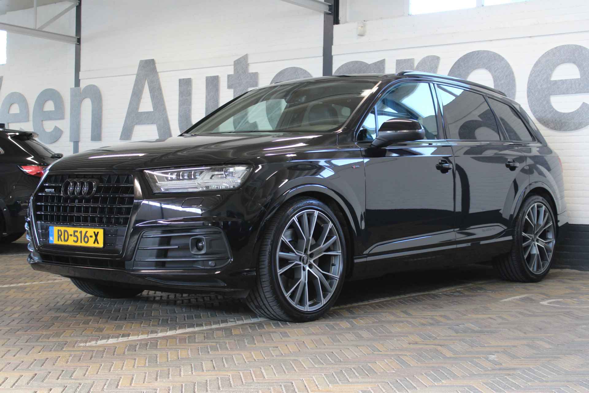 Audi Q7 3.0 TDI quattro Pro Line S 7p | S-line interieur/exterieur | Adaptive cruise | Climate control | Stoelverwarming voor + achter | Schuif/kantel dak | Soft-close | Trekhaak elektrisch uitklapbaar | Bomvol! | - 19/66