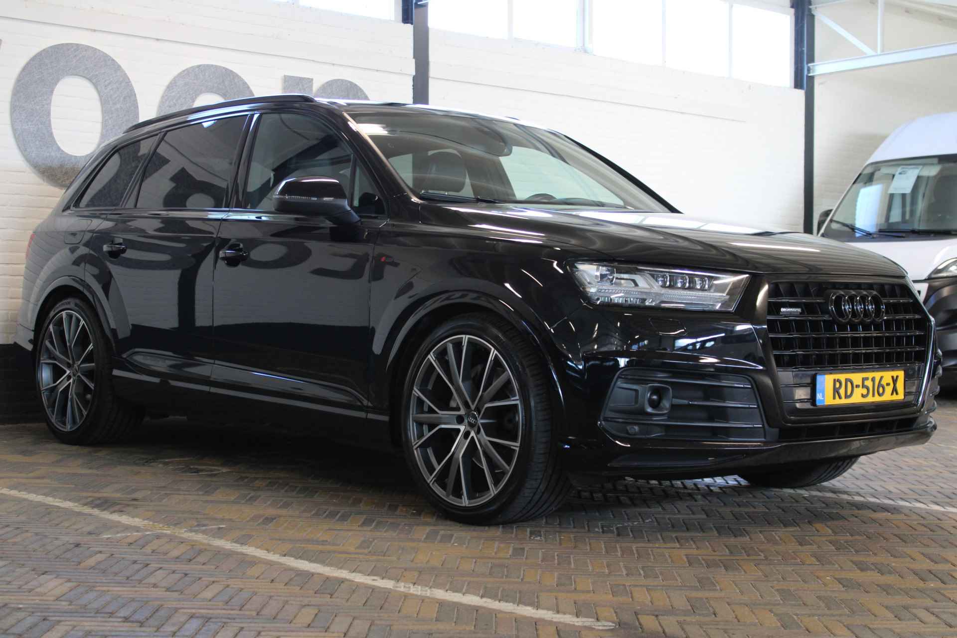 Audi Q7 3.0 TDI quattro Pro Line S 7p | S-line interieur/exterieur | Adaptive cruise | Climate control | Stoelverwarming voor + achter | Schuif/kantel dak | Soft-close | Trekhaak elektrisch uitklapbaar | Bomvol! | - 22/66