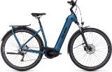 CUBE KATHMANDU HYBRID ONE 750 BLUE/BLACK 2023 Lageinstap Blue/black 50cm EE S 2023