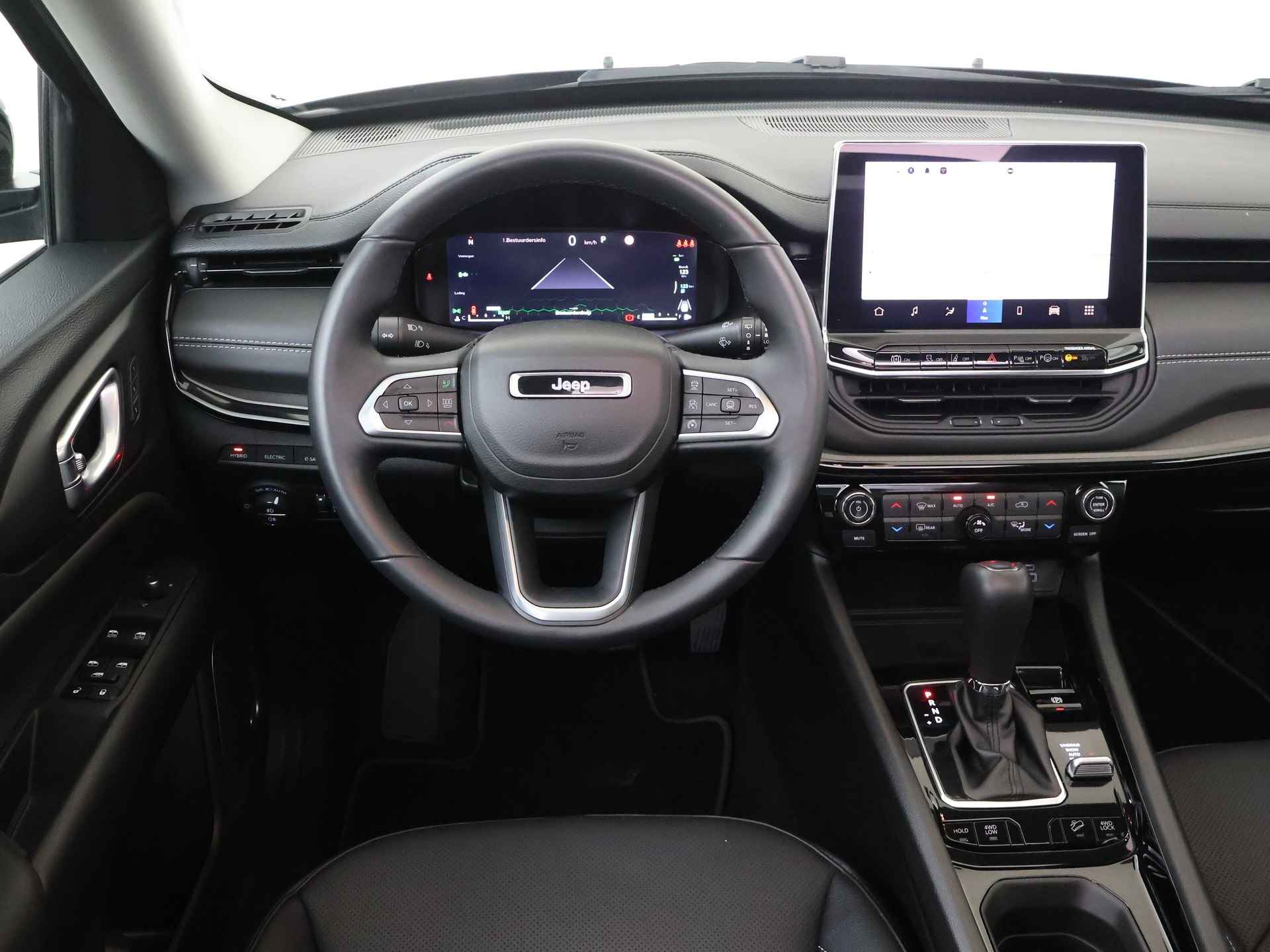 Jeep Compass 4xe 240 Plug-in Hybrid Electric S | Schuif kanteldak | Leder interieur | Navigatie | Camera - 9/57