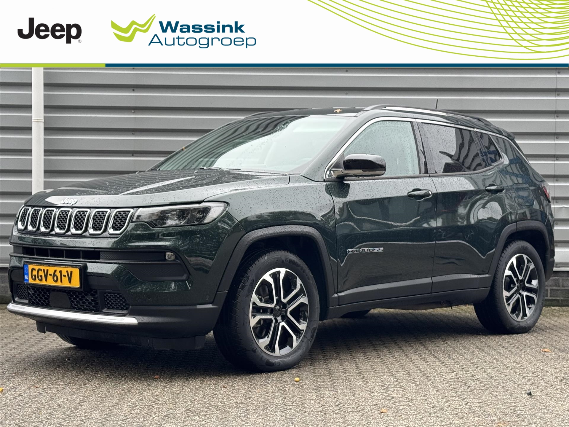 Jeep Compass 1.3T 4XE 190pk PHEV | Trekhaak | Adaptieve Cruise control | 18'' Velgen |