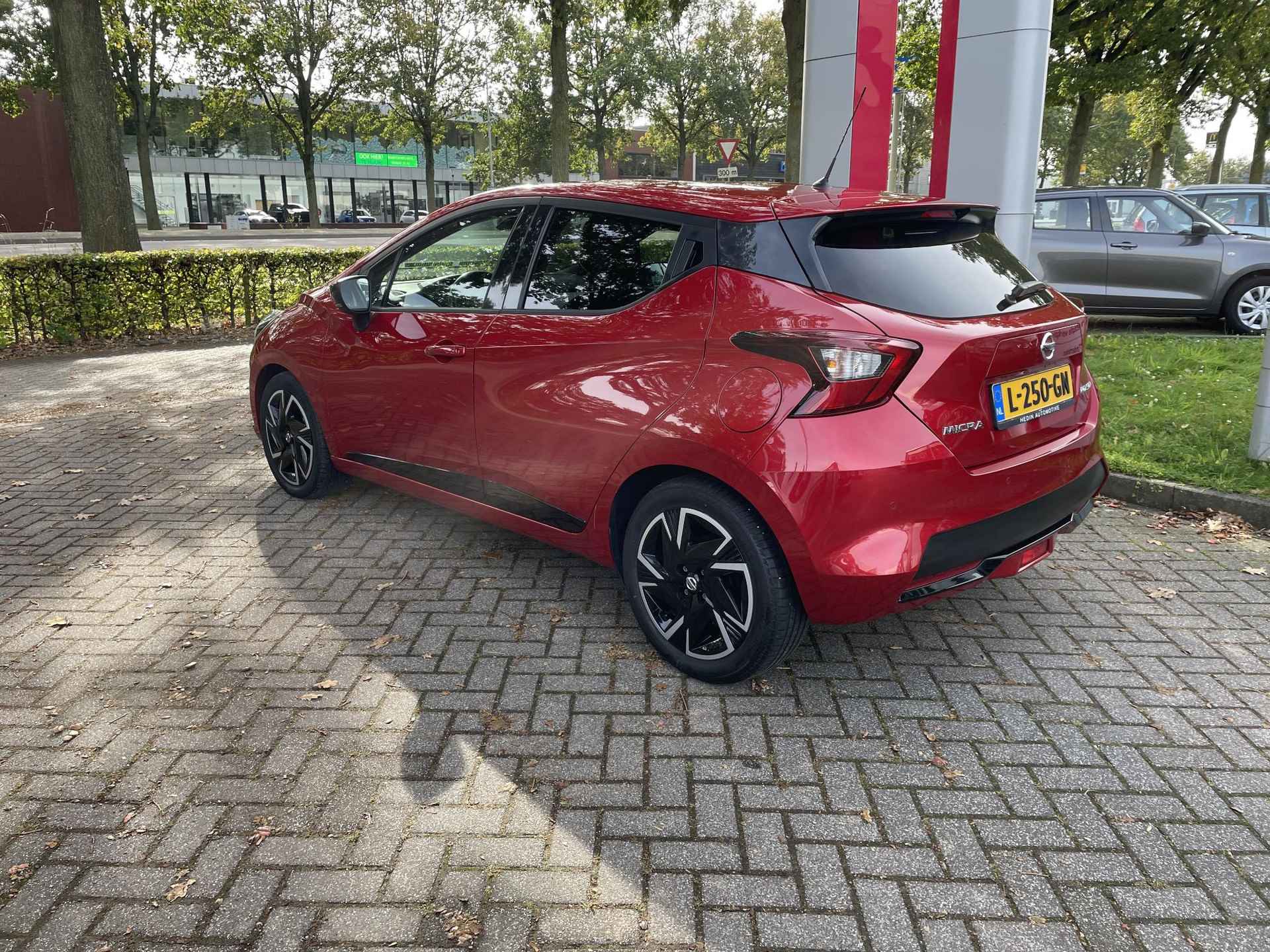 Nissan Micra 1.0 IG-T N-Design Connect Pack, 1e eig., Nav, BOSE, Cruise control, Airco, Apple Carplay/Android Auto, Parkeersensoren - 6/26