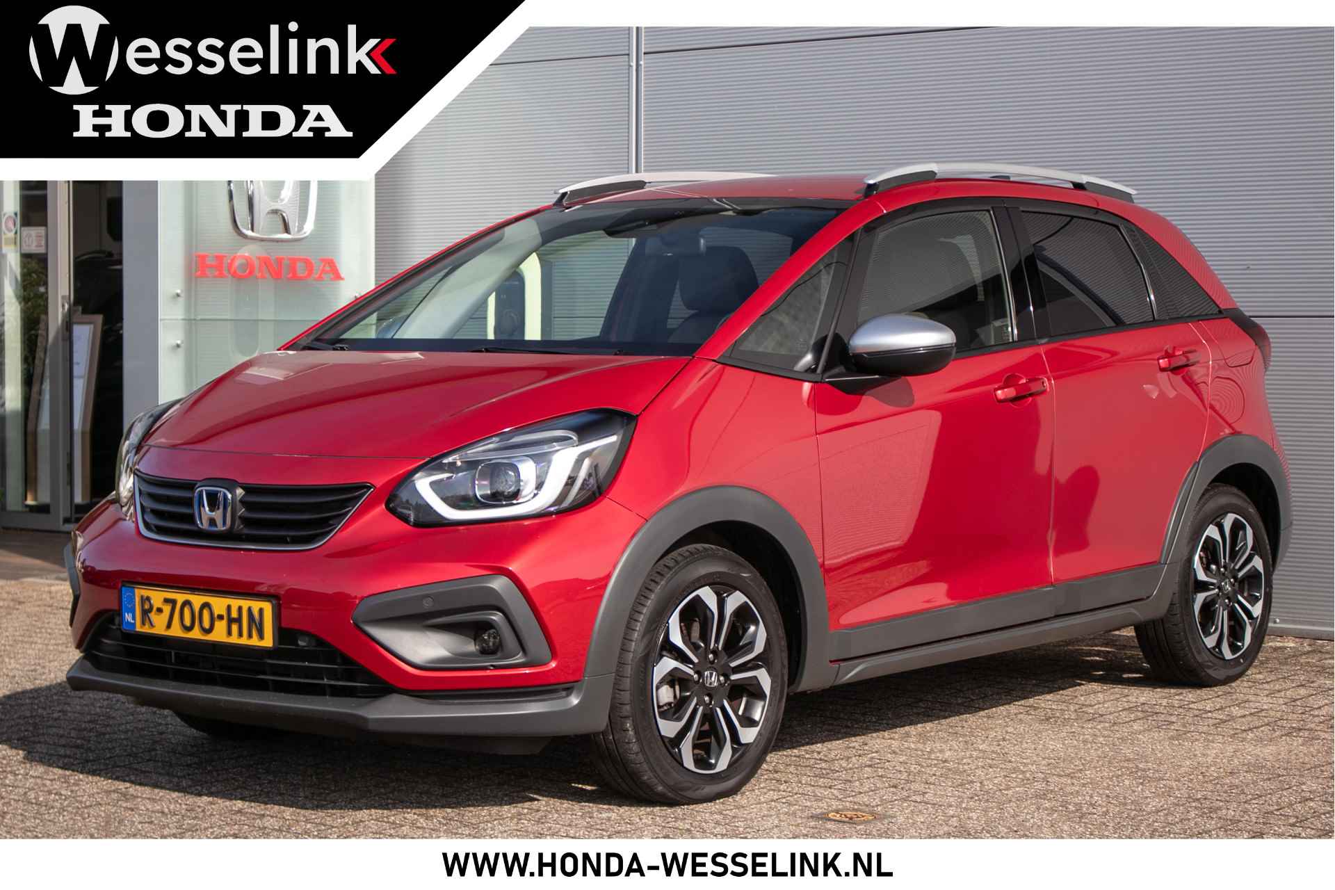 Honda Jazz 1.5 e:HEV Crosstar Automaat - All-in rijklaarprijs | Adaptive Cruise | Trekhaak voor fietsdrager | Navi/camera - 1/39