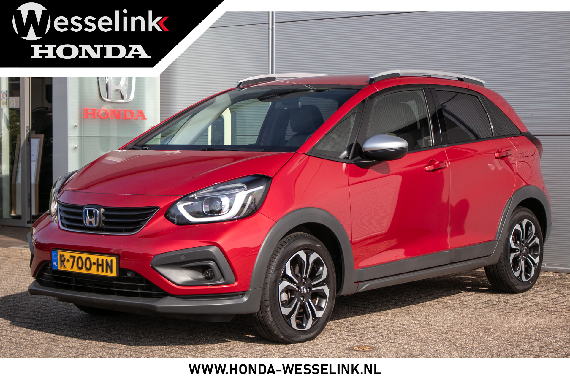 Honda Jazz 1.5 e:HEV Crosstar Automaat - All-in rijklaarprijs | Adaptive Cruise | Trekhaak voor fietsdrager | Navi/camera