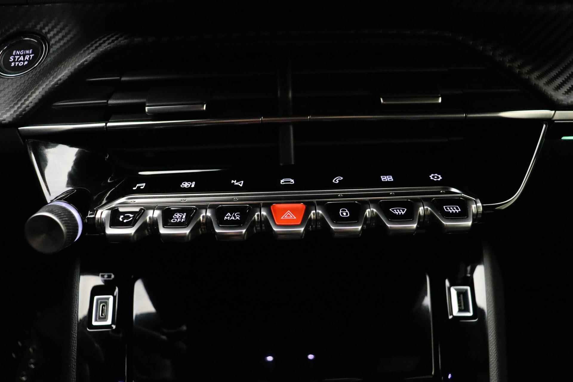 Peugeot 208 1.2 PureTech GT-Line | Navigatie | Climate & Cruise Control | Dode hoek Sensoren | LED | LMV | 3D-Cockpit | - 20/36