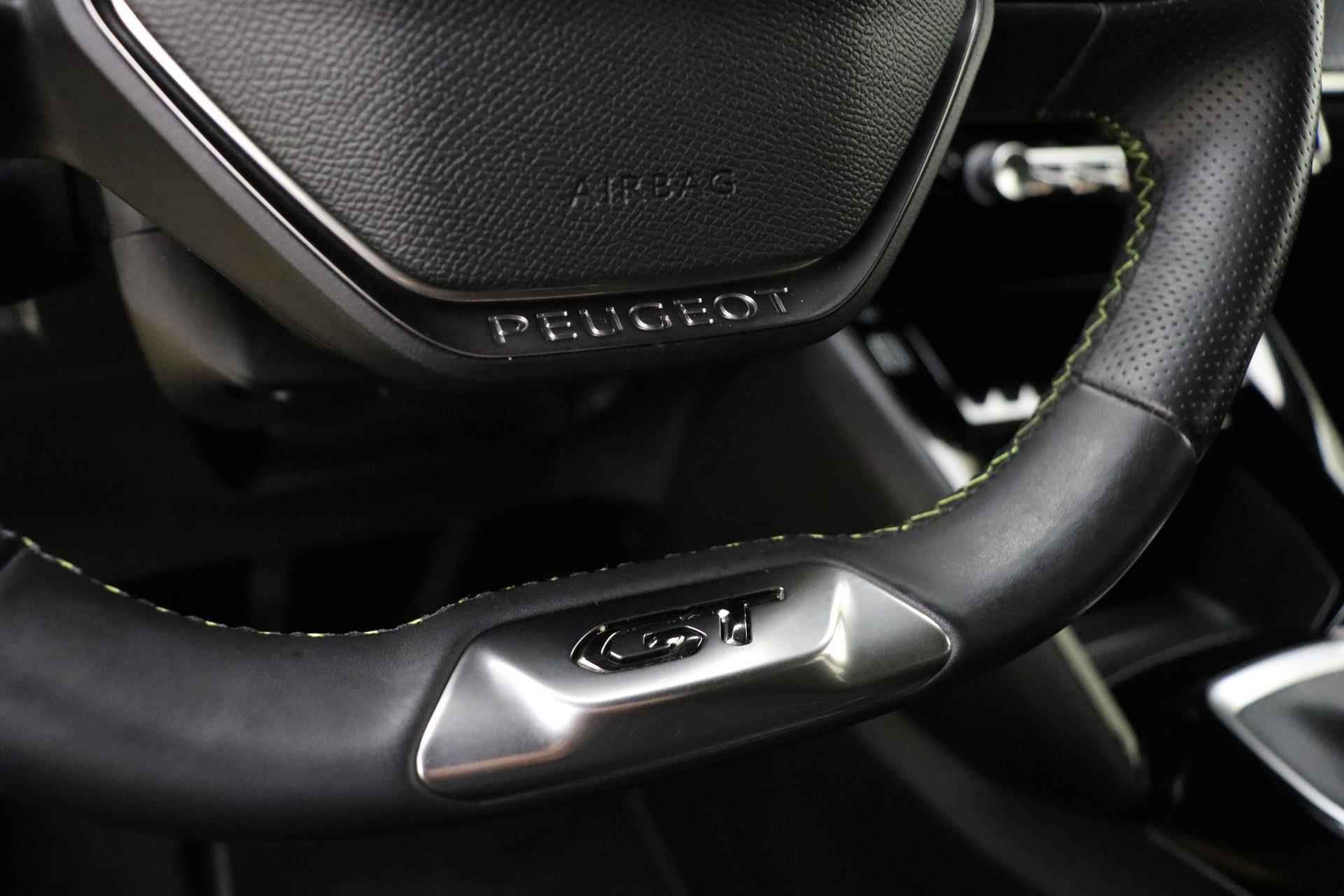 Peugeot 208 1.2 PureTech GT-Line | Navigatie | Climate & Cruise Control | Dode hoek Sensoren | LED | LMV | 3D-Cockpit | - 32/36