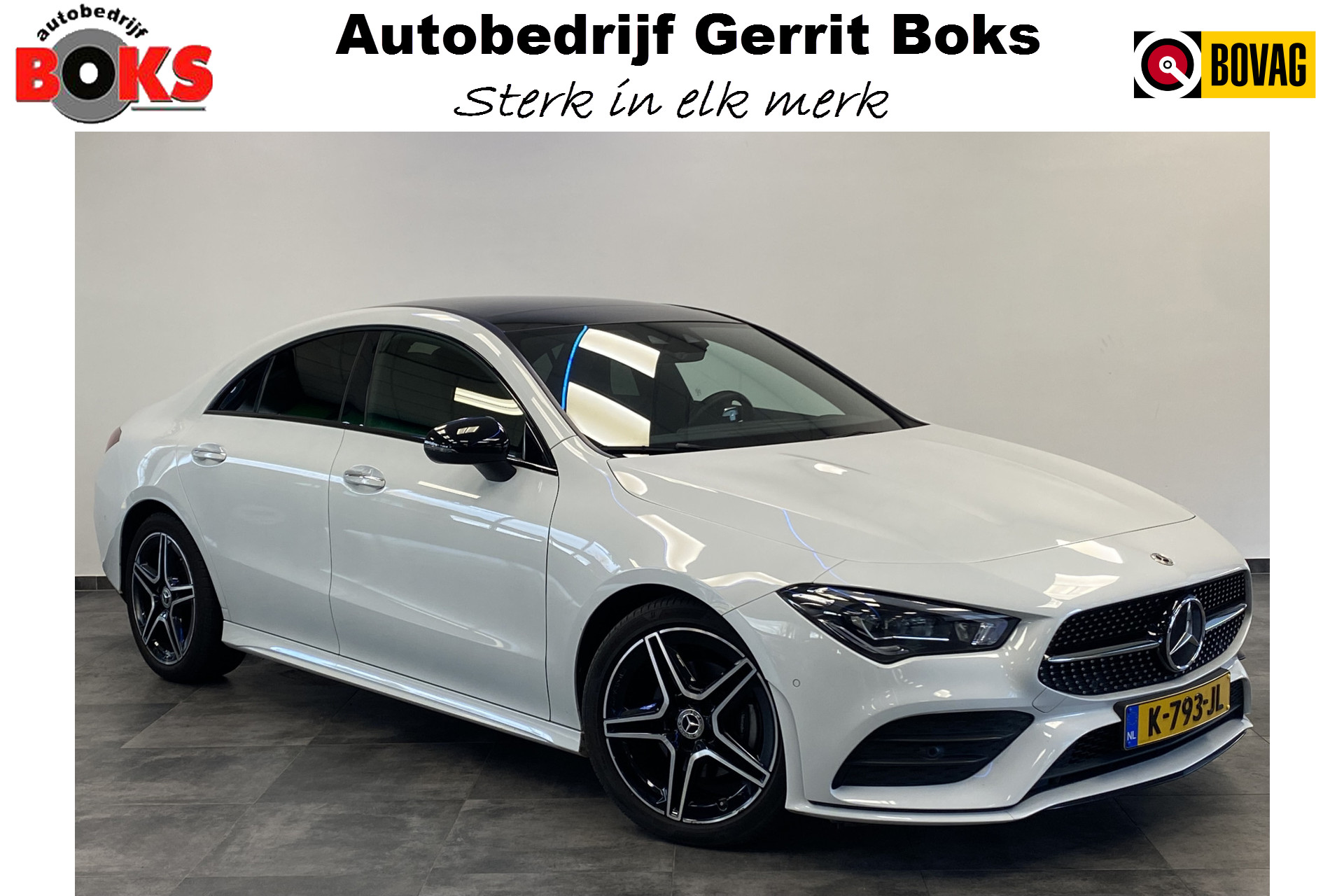 Mercedes-Benz CLA-Klasse 180 Business Solution AMG Panoramadak Sfeerverlichting 18LMV Cruise control DAB+ 2 Jaar garantie mogelijk* ( vraag naar de voorwaarde)