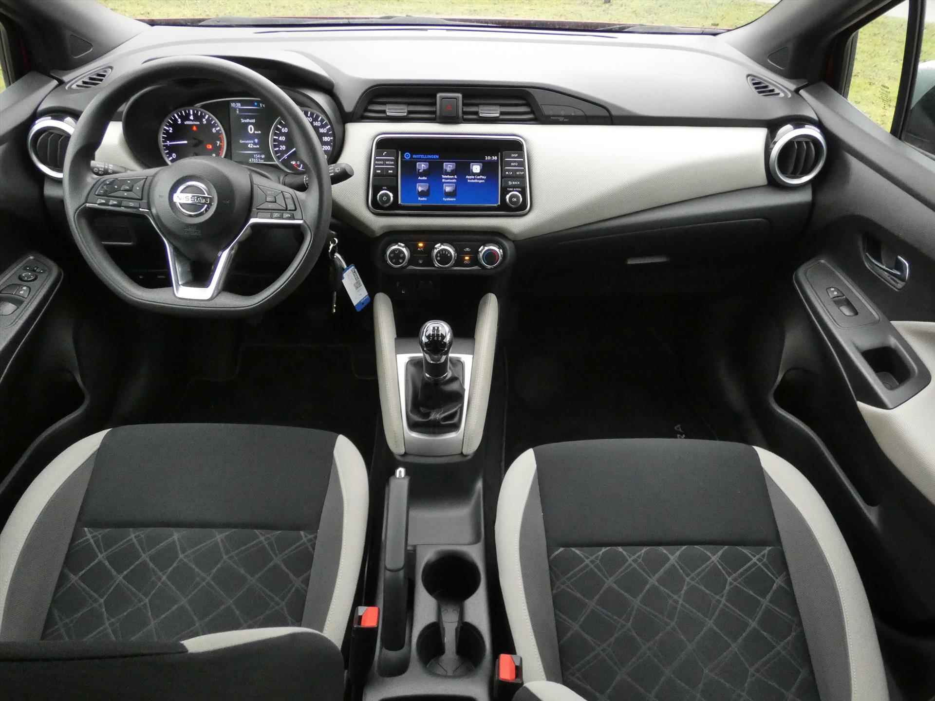 Nissan Micra 1.0L 73pk Acenta | Privacy | Carplay | Cruise | - 3/34