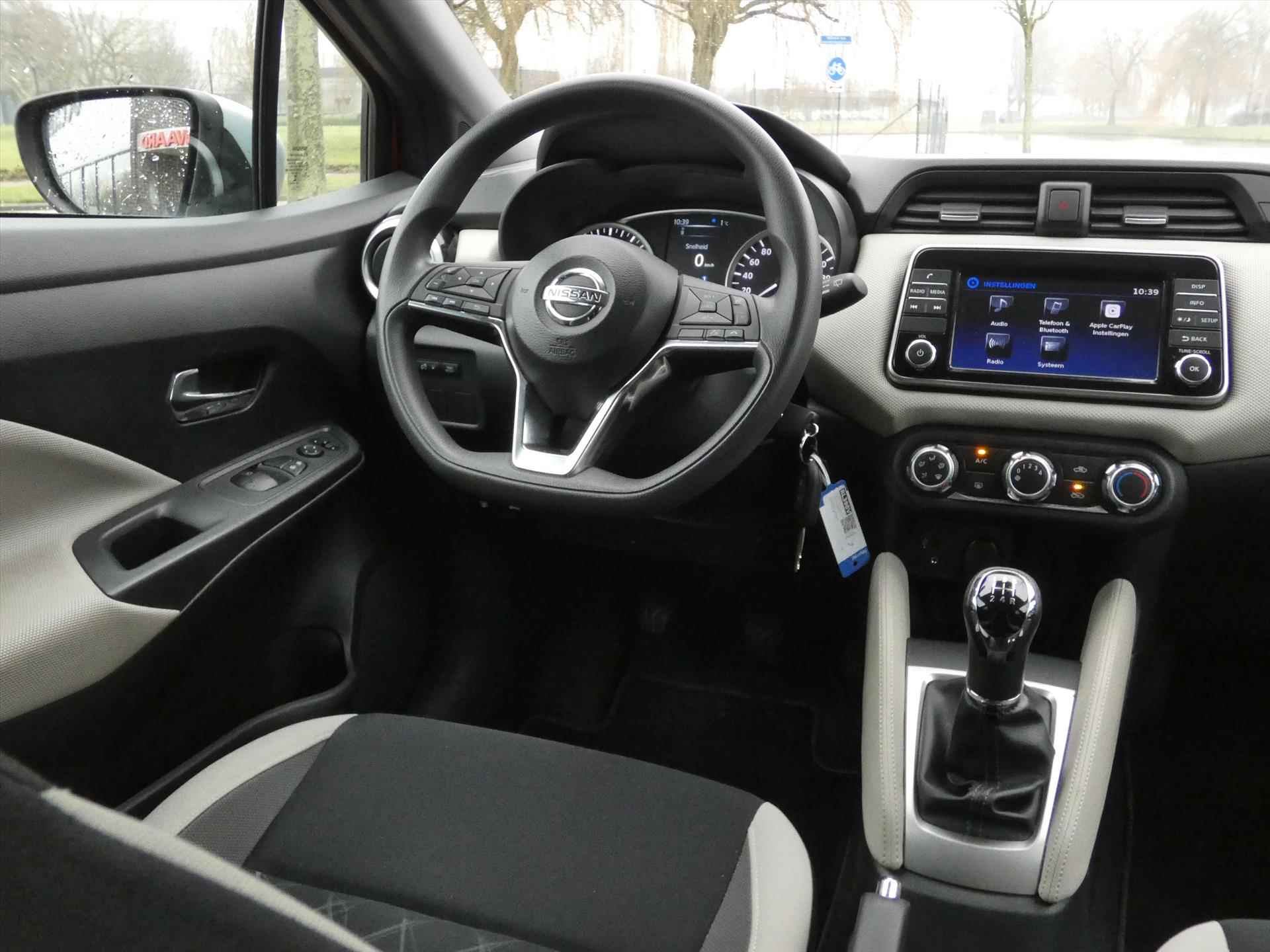 Nissan Micra 1.0L 73pk Acenta | Privacy | Carplay | Cruise | - 8/34