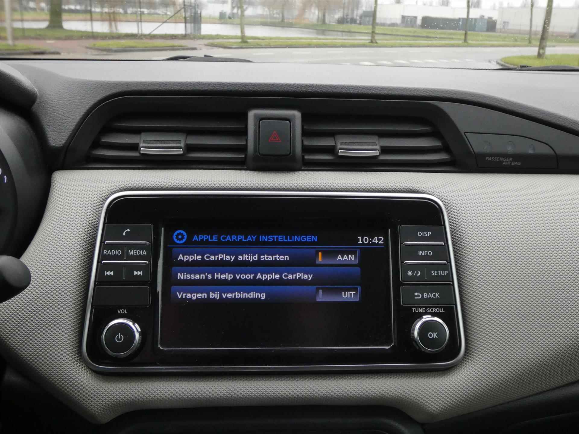 Nissan Micra 1.0L 73pk Acenta | Privacy | Carplay | Cruise | - 24/34