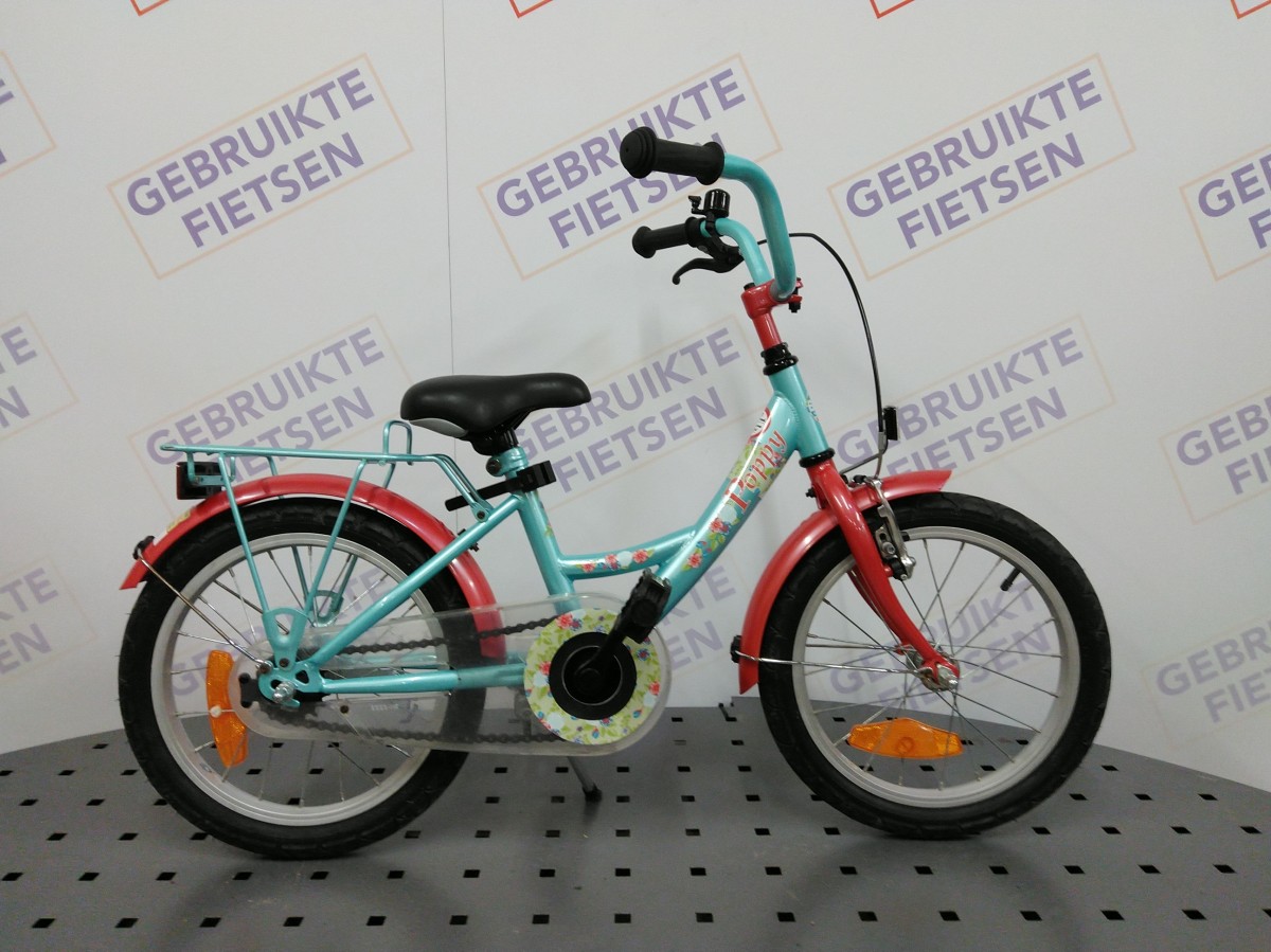 Bike Fun Poppy Meisjes Red Green 32cm 2020 bij viaBOVAG.nl