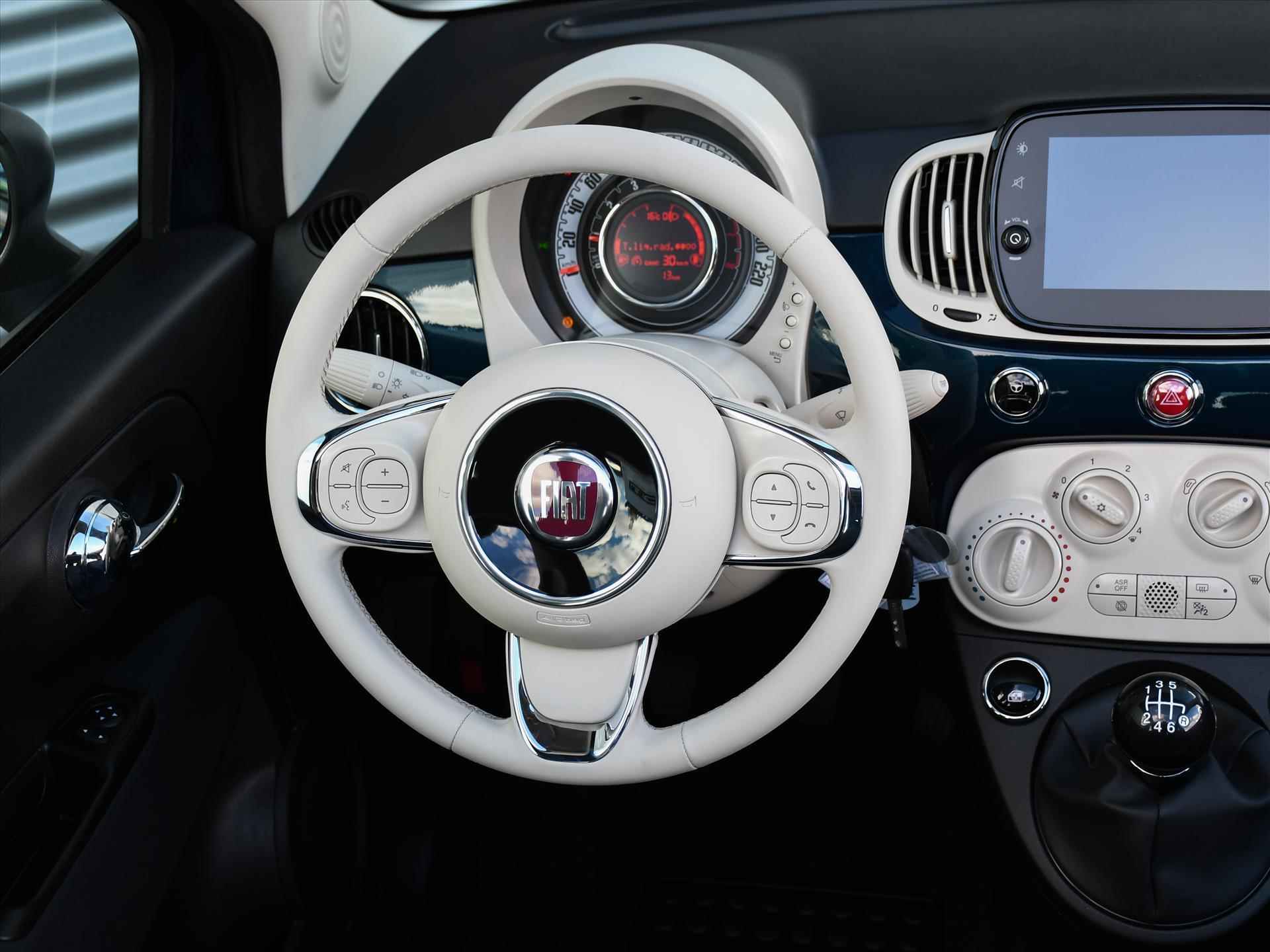 Fiat 500C 1.0 70pk Hybrid SOFTTOP | CRUISE.C | APPLE-CARPLAY | USB | DESIGN VELGEN | AIRCO - 12/23