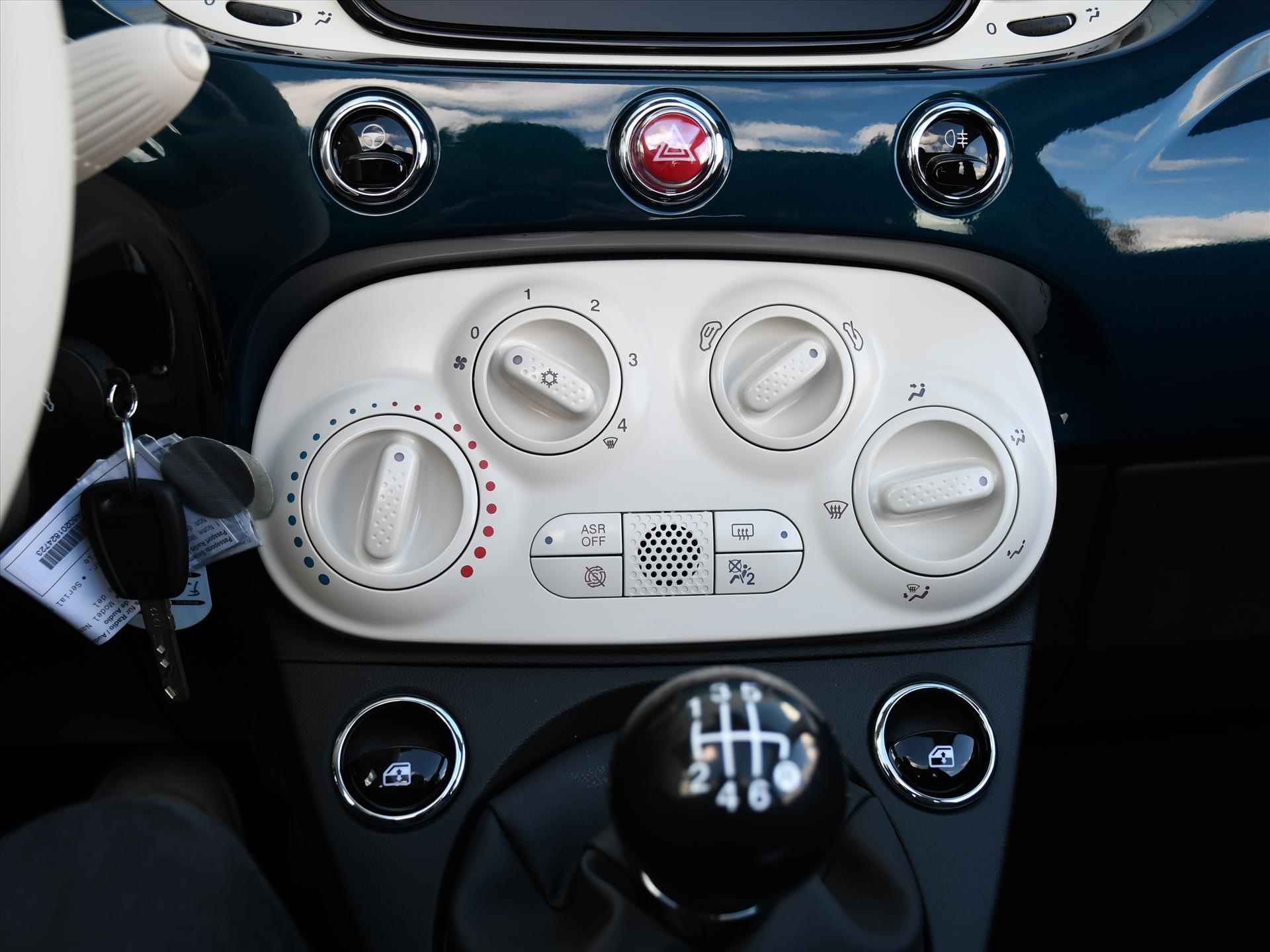 Fiat 500C 1.0 70pk Hybrid SOFTTOP | CRUISE.C | APPLE-CARPLAY | USB | DESIGN VELGEN | AIRCO - 16/23