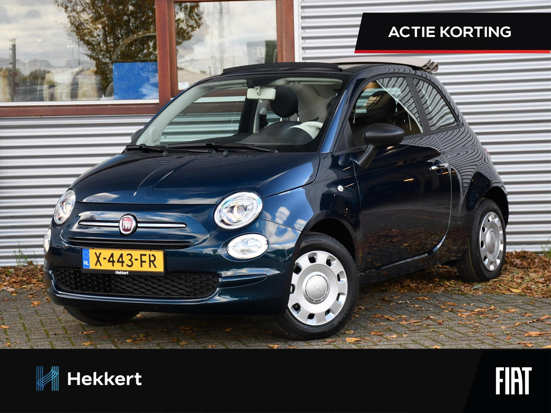 Fiat 500C 1.0 70pk Hybrid SOFTTOP | CRUISE.C | APPLE-CARPLAY | USB | DESIGN VELGEN | AIRCO