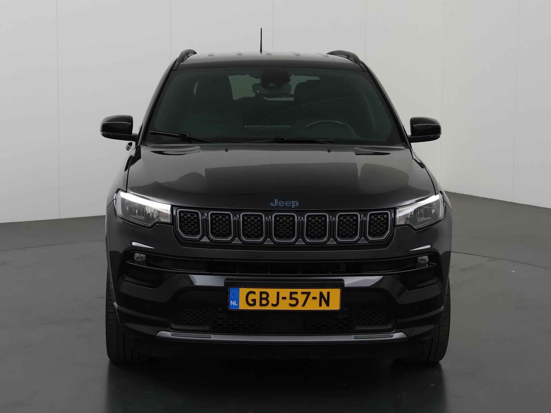 Jeep Compass 4xe 240 Plug-in Hybrid Electric S | Nieuw Model!! | Navigatiesysteem |  Leder | Stoelverwarming | Parkeercamera | - 4/46