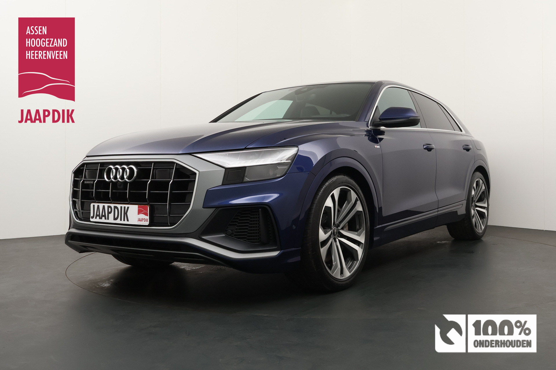 Audi Q8 BWJ 12-2021 | 55 TFSI e 481PK quattro Pro Line S |  S-LINE | LEER | 360 CAMERA | NAVI | VIRTUAL COCKPIT | STOELVERW | 22'' LMV