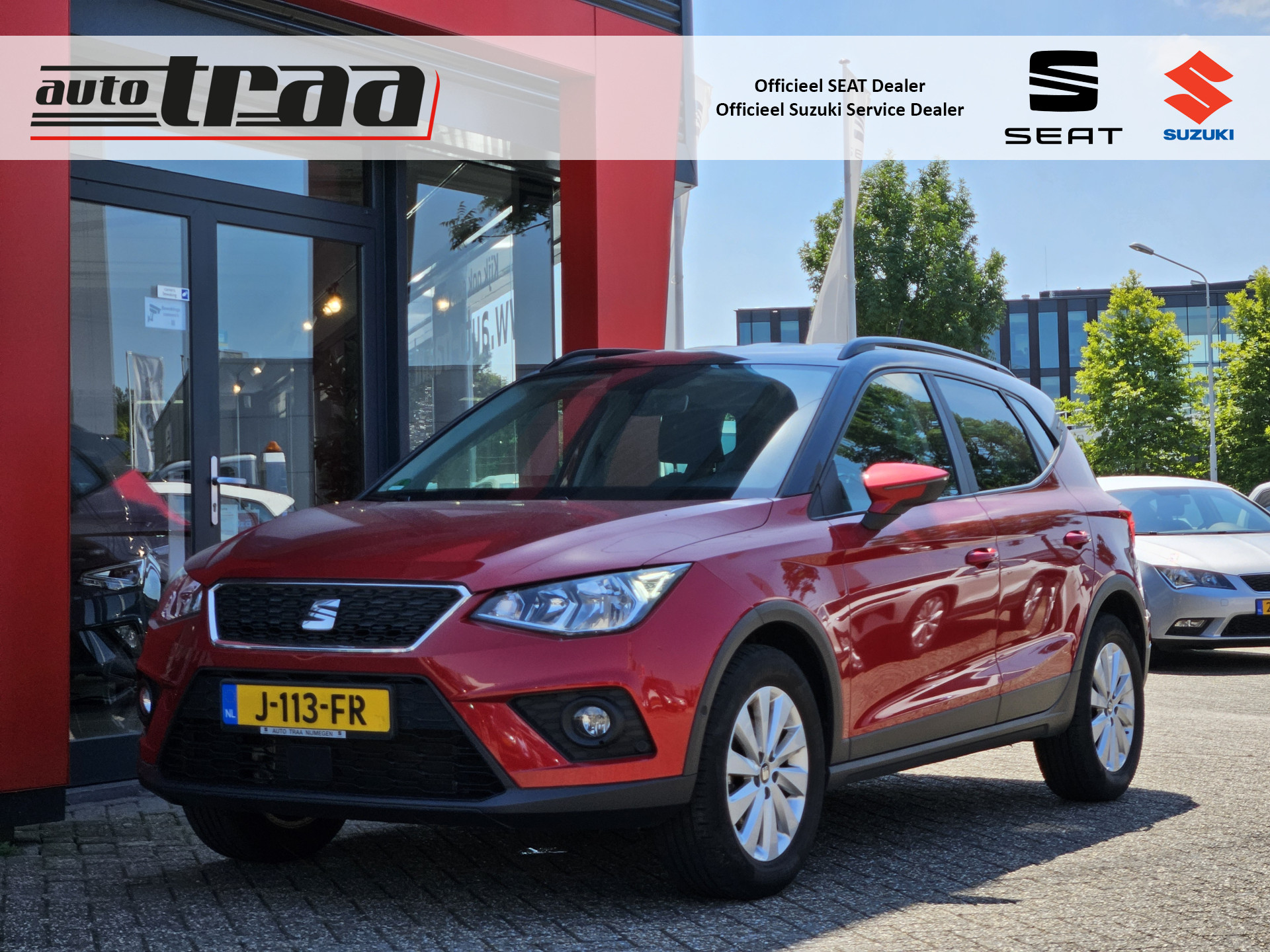 SEAT Arona 1.0 TSI Style Business Intense / ACC / Stoelverw. / Parkeersens. rondom / Camera / Rijklaar met 12 mnd garantie! /