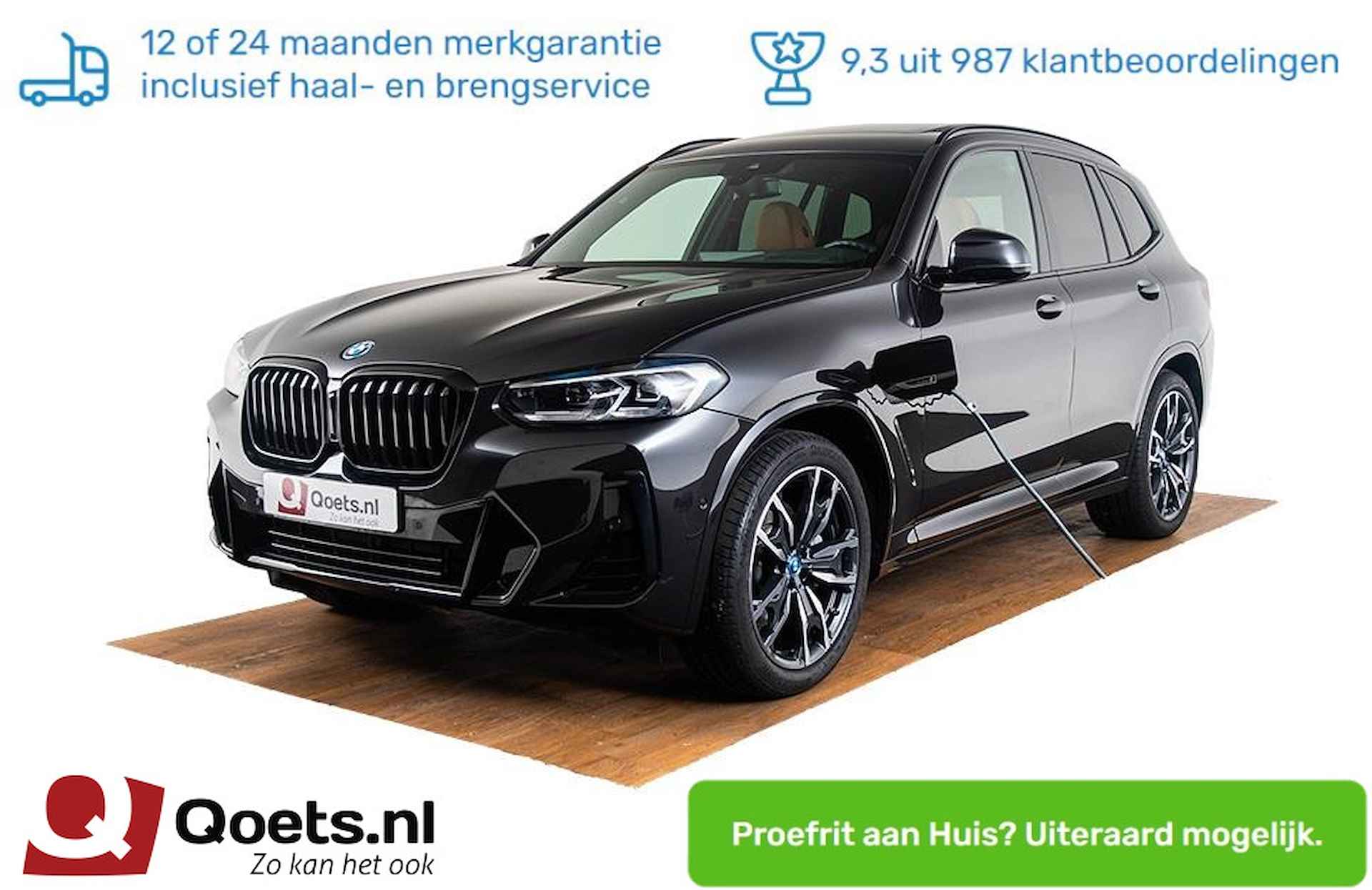 BMW X3 xDrive30e High Executive M Sportpakket - Panoramadak - Comfort Access - Adaptive LED - Parking en Driving Assistant - Head- Display - HiFi System - Stoelverwarming - 1/51