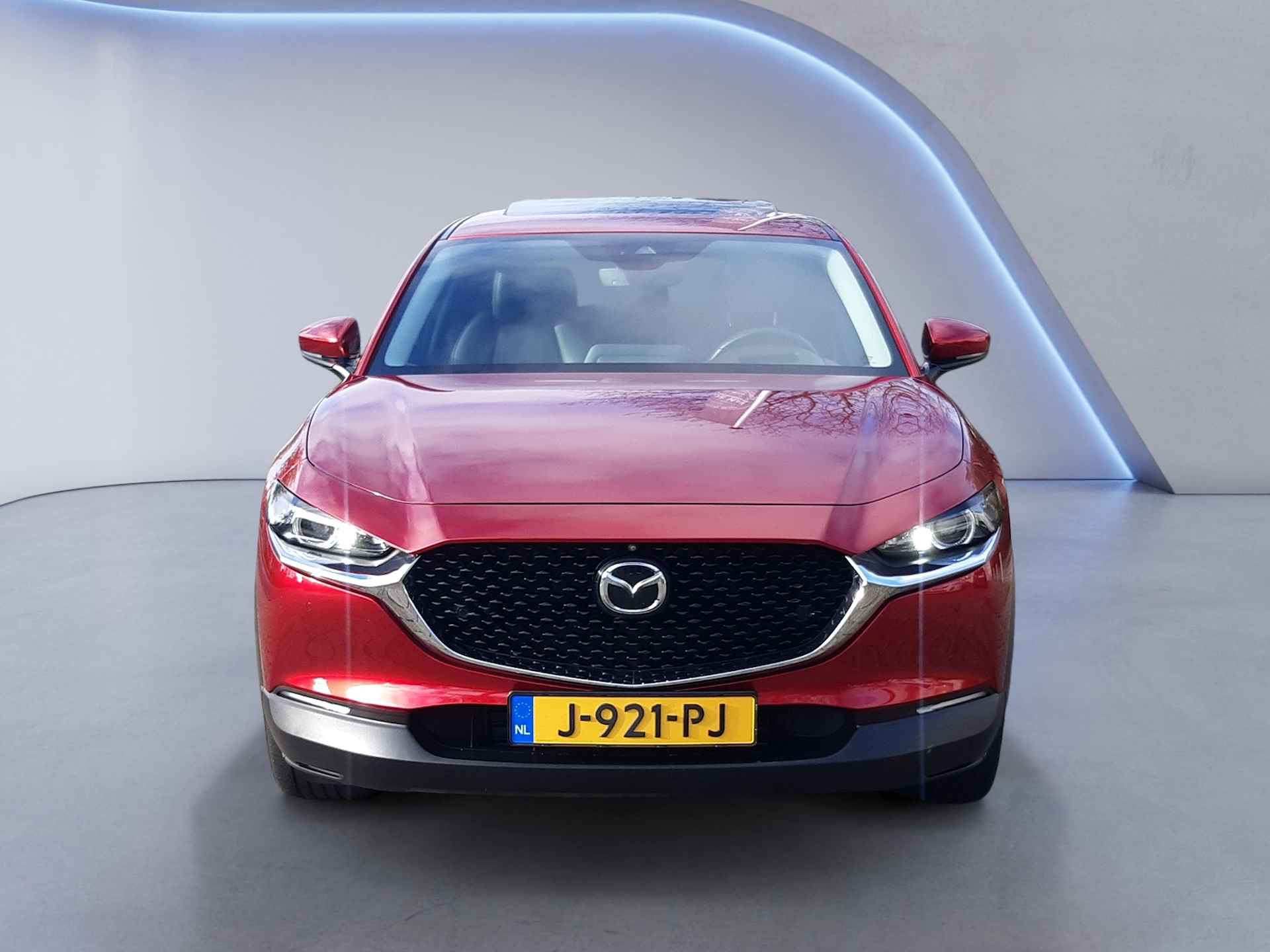 Mazda CX-30 2.0 e-SkyActiv-X M Hybrid Luxury, (180PK) 1e-Eig, Mazda-Dealer-Onderh., 12-MND-BOVAG, NL-Auto, Leer, Navigatie/Apple-Carplay/Android-Auto, Schuif/Kanteldak, Kelyess-Entry/Start, Stoel/Stuurverwarming, DAB, Elek.-Achterklep, LM.-Velgen-18Inch, Privacy-Glas - 18/44