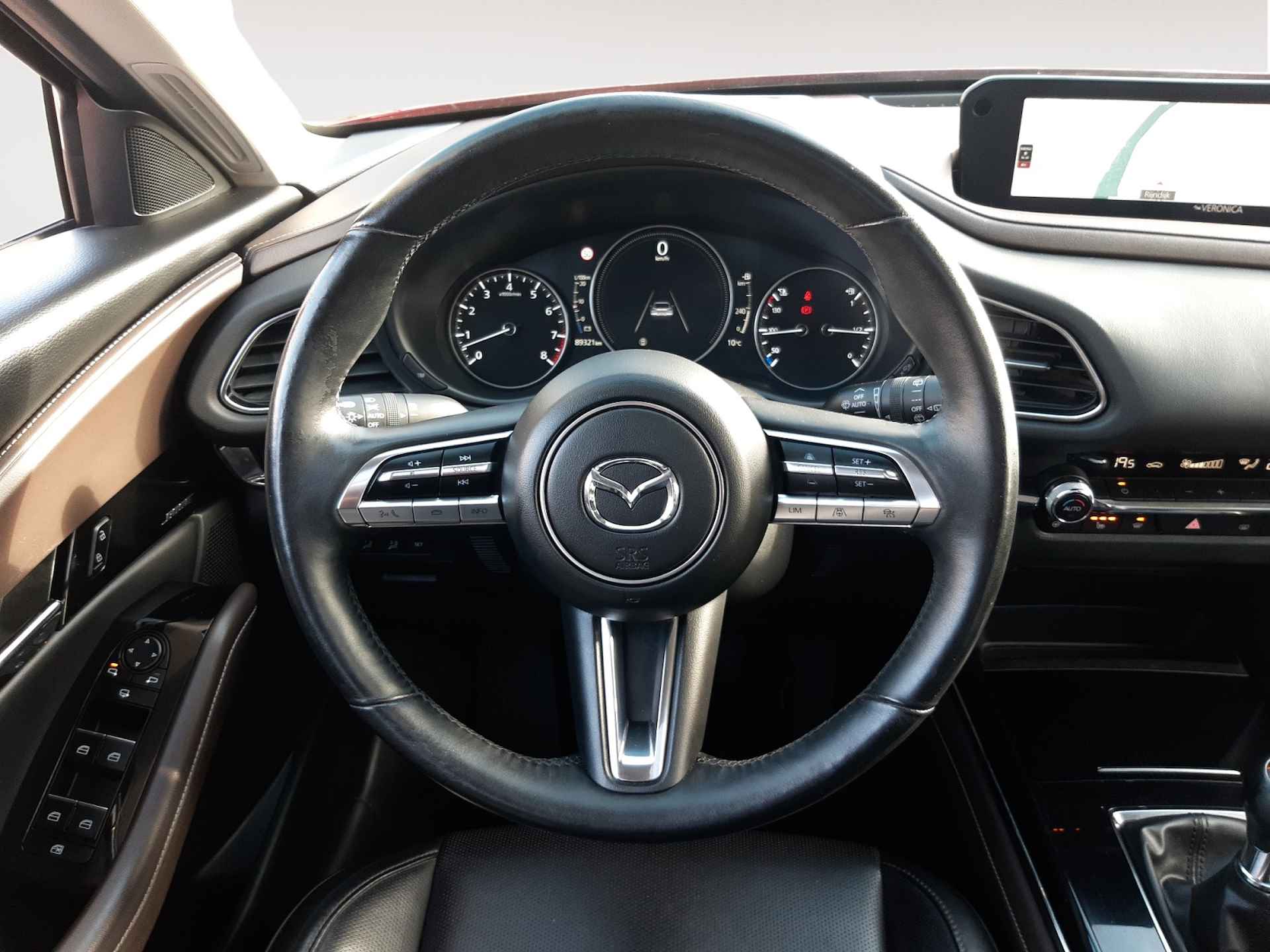 Mazda CX-30 2.0 e-SkyActiv-X M Hybrid Luxury, (180PK) 1e-Eig, Mazda-Dealer-Onderh., 12-MND-BOVAG, NL-Auto, Leer, Navigatie/Apple-Carplay/Android-Auto, Schuif/Kanteldak, Kelyess-Entry/Start, Stoel/Stuurverwarming, DAB, Elek.-Achterklep, LM.-Velgen-18Inch, Privacy-Glas - 20/44