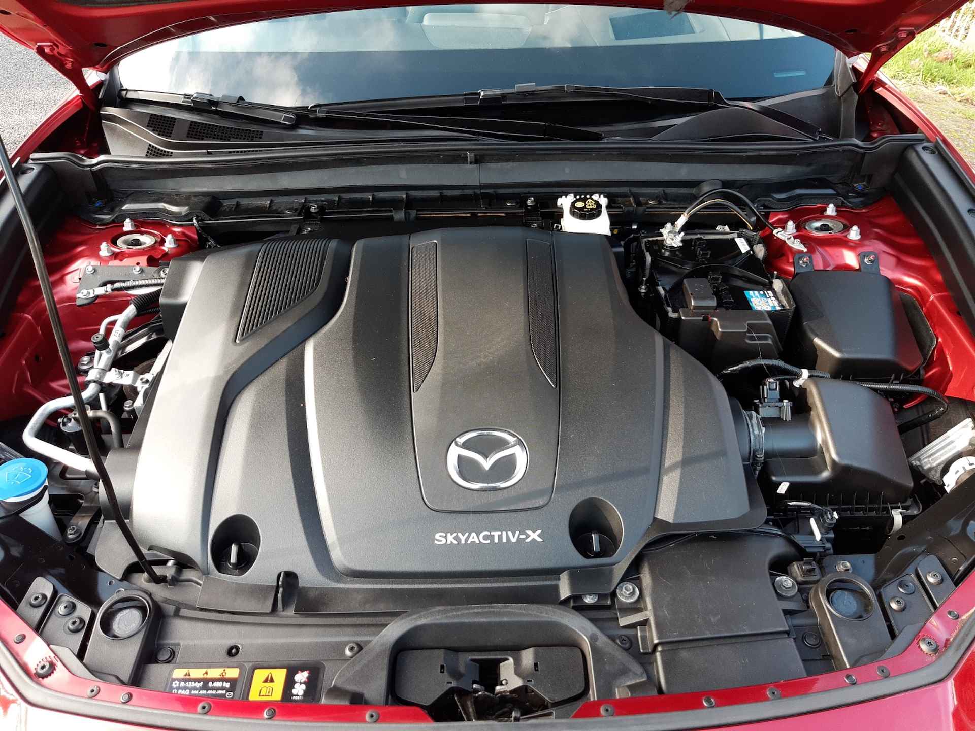 Mazda CX-30 2.0 e-SkyActiv-X M Hybrid Luxury, (180PK) 1e-Eig, Mazda-Dealer-Onderh., 12-MND-BOVAG, NL-Auto, Leer, Navigatie/Apple-Carplay/Android-Auto, Schuif/Kanteldak, Kelyess-Entry/Start, Stoel/Stuurverwarming, DAB, Elek.-Achterklep, LM.-Velgen-18Inch, Privacy-Glas - 26/44