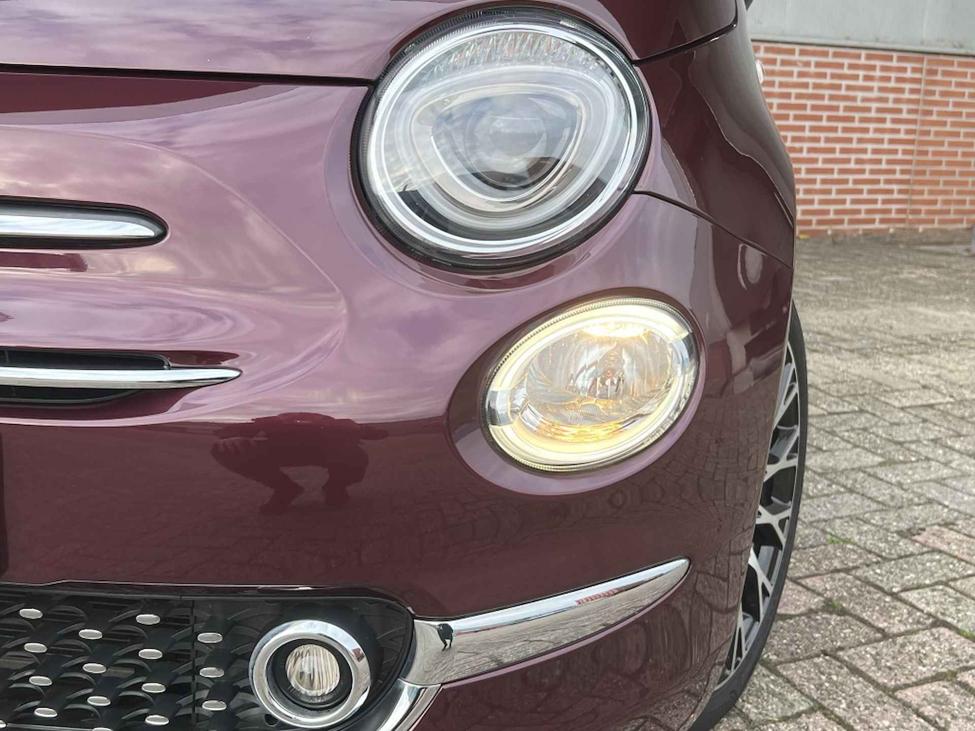 Fiat 500 C 1.0 Hybrid Star | Navi | Leder | Clima | Carplay | 16" - 8/33