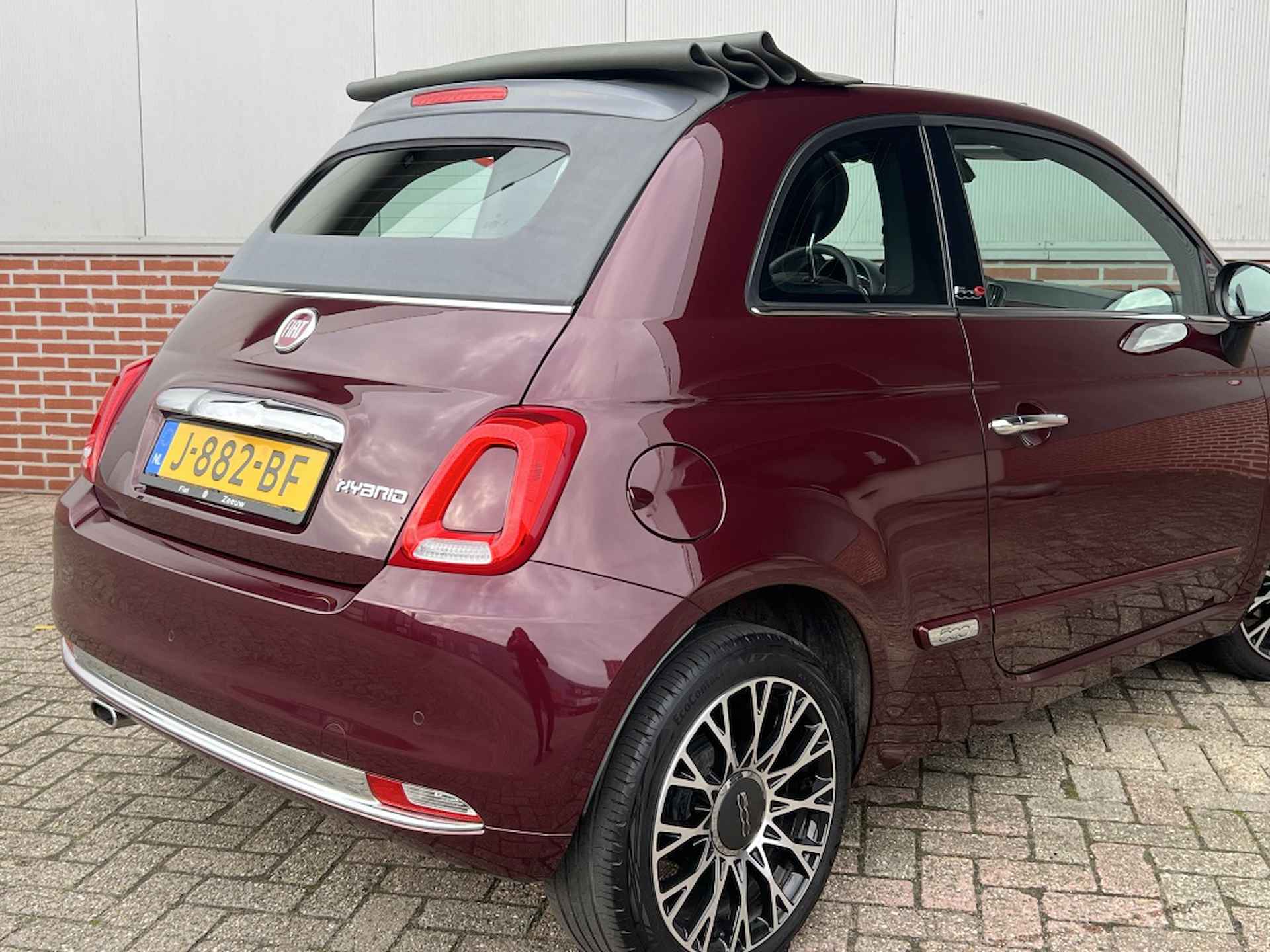 Fiat 500 C 1.0 Hybrid Star | Navi | Leder | Clima | Carplay | 16" - 16/33