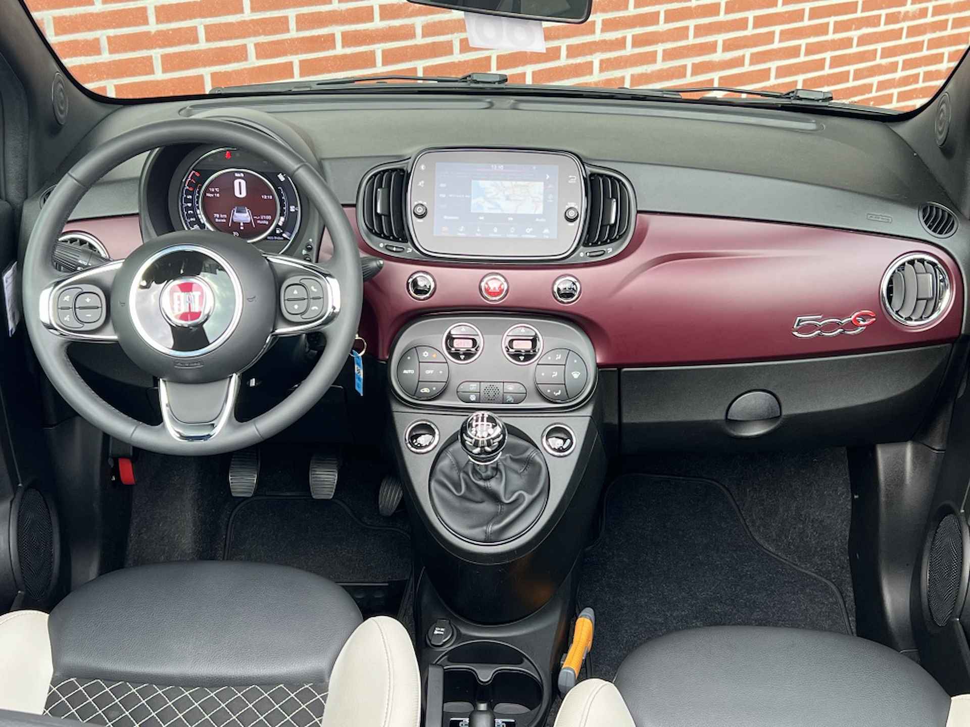 Fiat 500 C 1.0 Hybrid Star | Navi | Leder | Clima | Carplay | 16" - 20/33